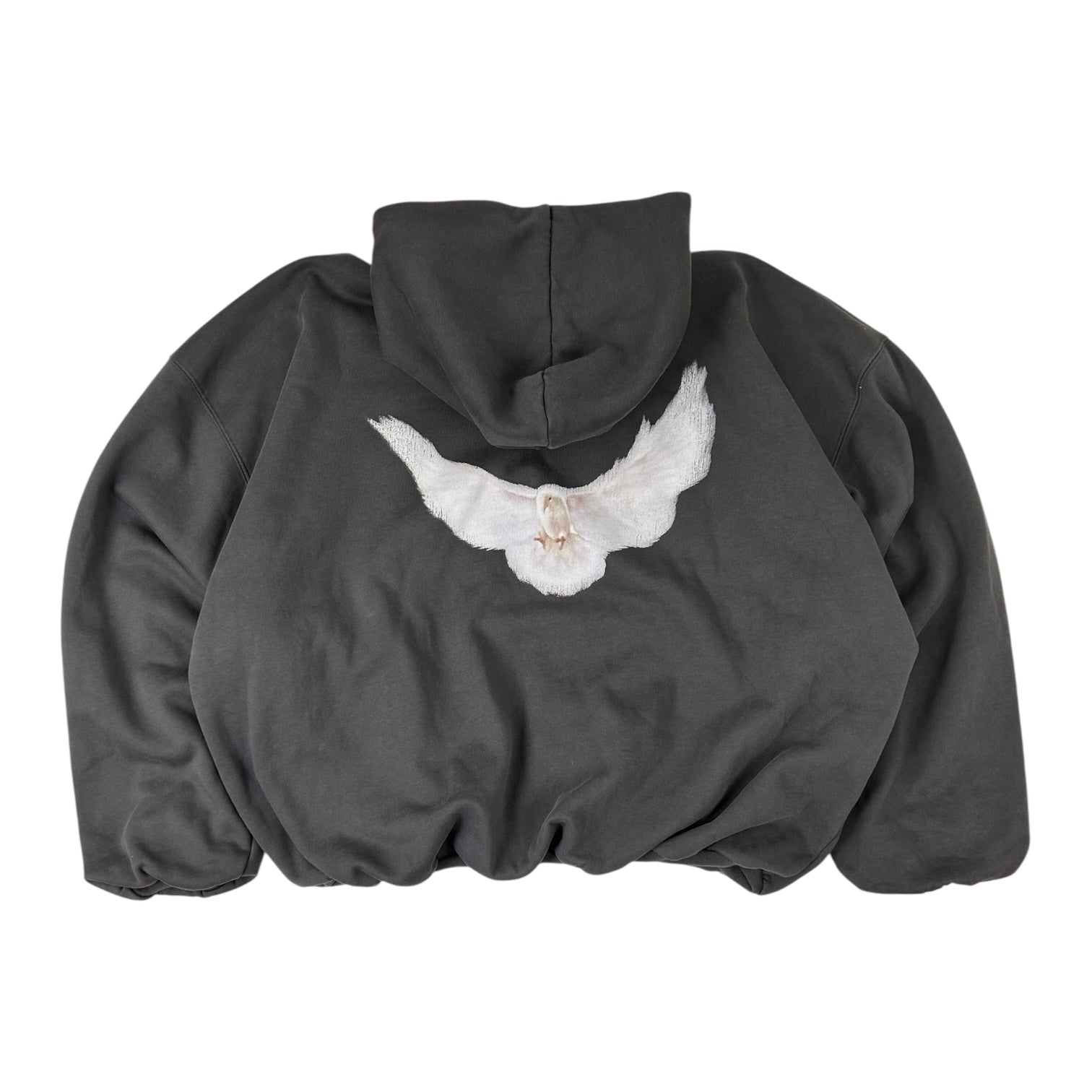 Yeezy X Gap X Balenciaga Dove Hoodie Washed Black