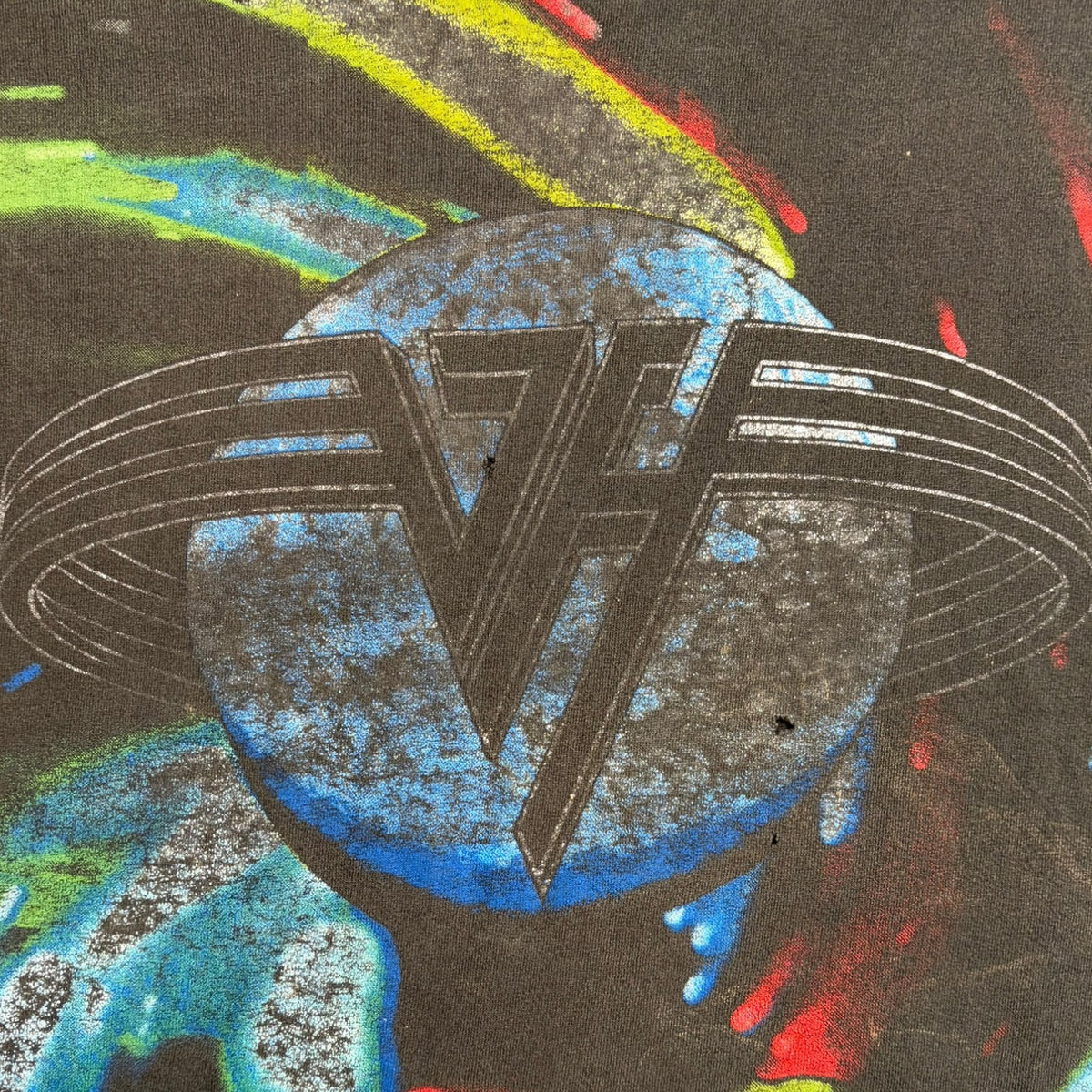 Vintage 1993 Van Halen Live U.S Tour T-Shirt Grey/Multi