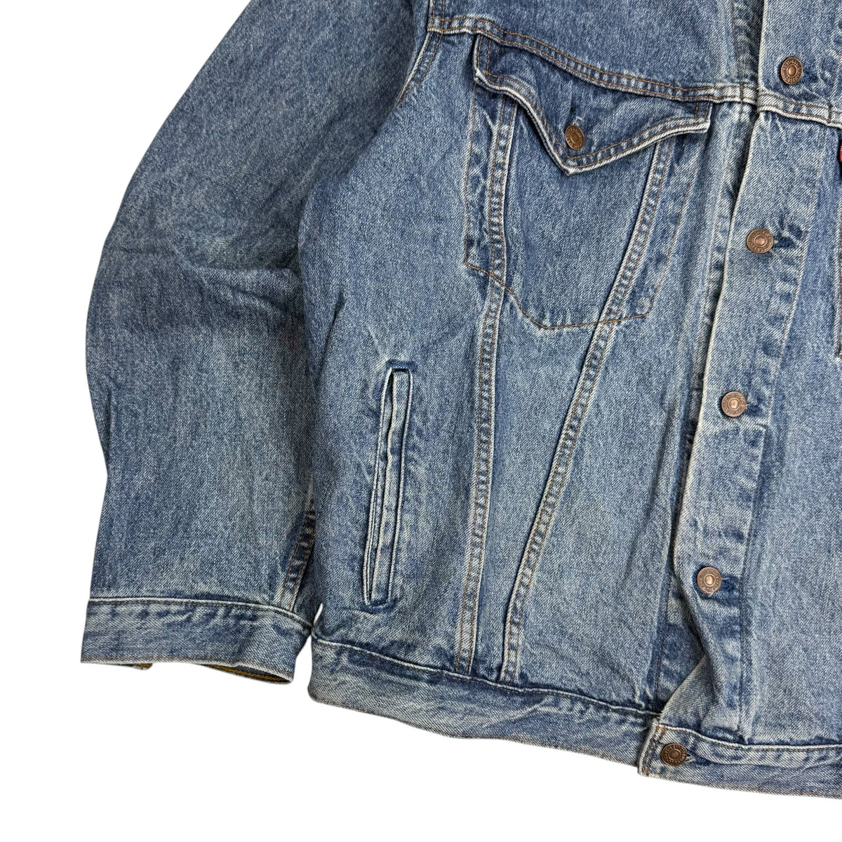Vintage Levi’s Denim Button Up Jacket Dark Wash