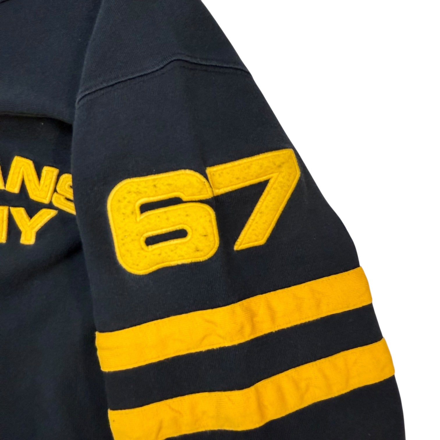 Vintage Polo Jeans Company Ralph Lauren Crewneck Navy Blue/Yellow