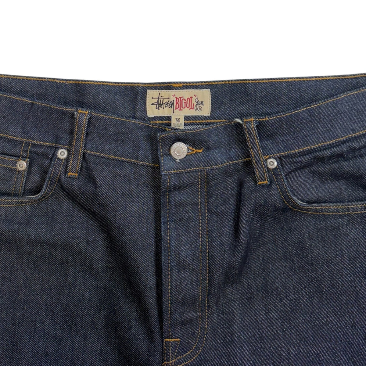 Stussy Big Ol' Denim Shorts Dark Wash