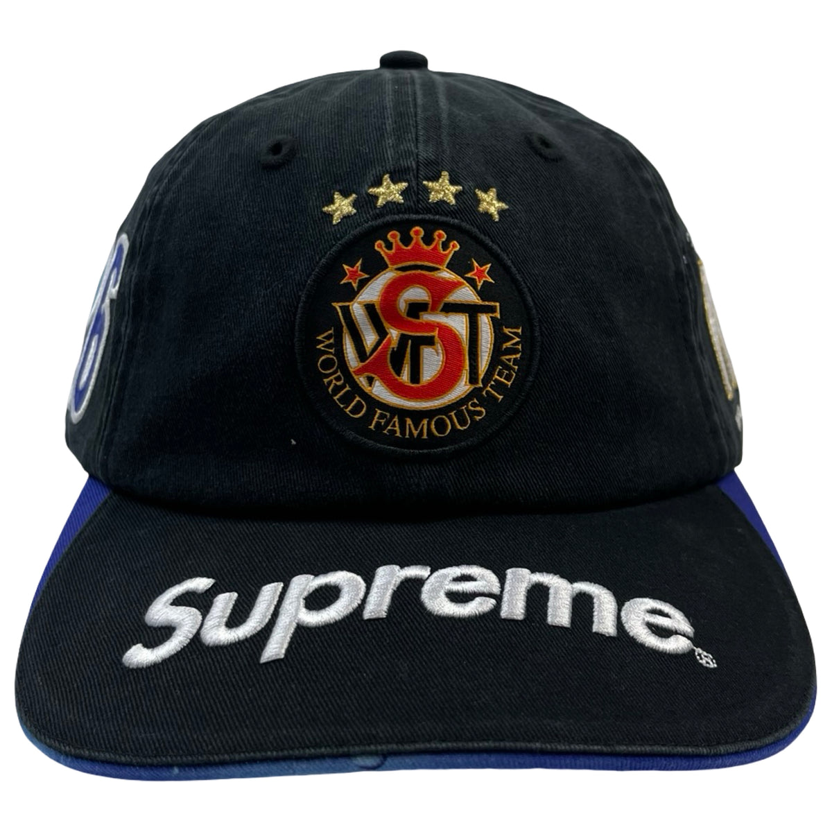 Supreme x Fiji 6-Panel Hat Black
