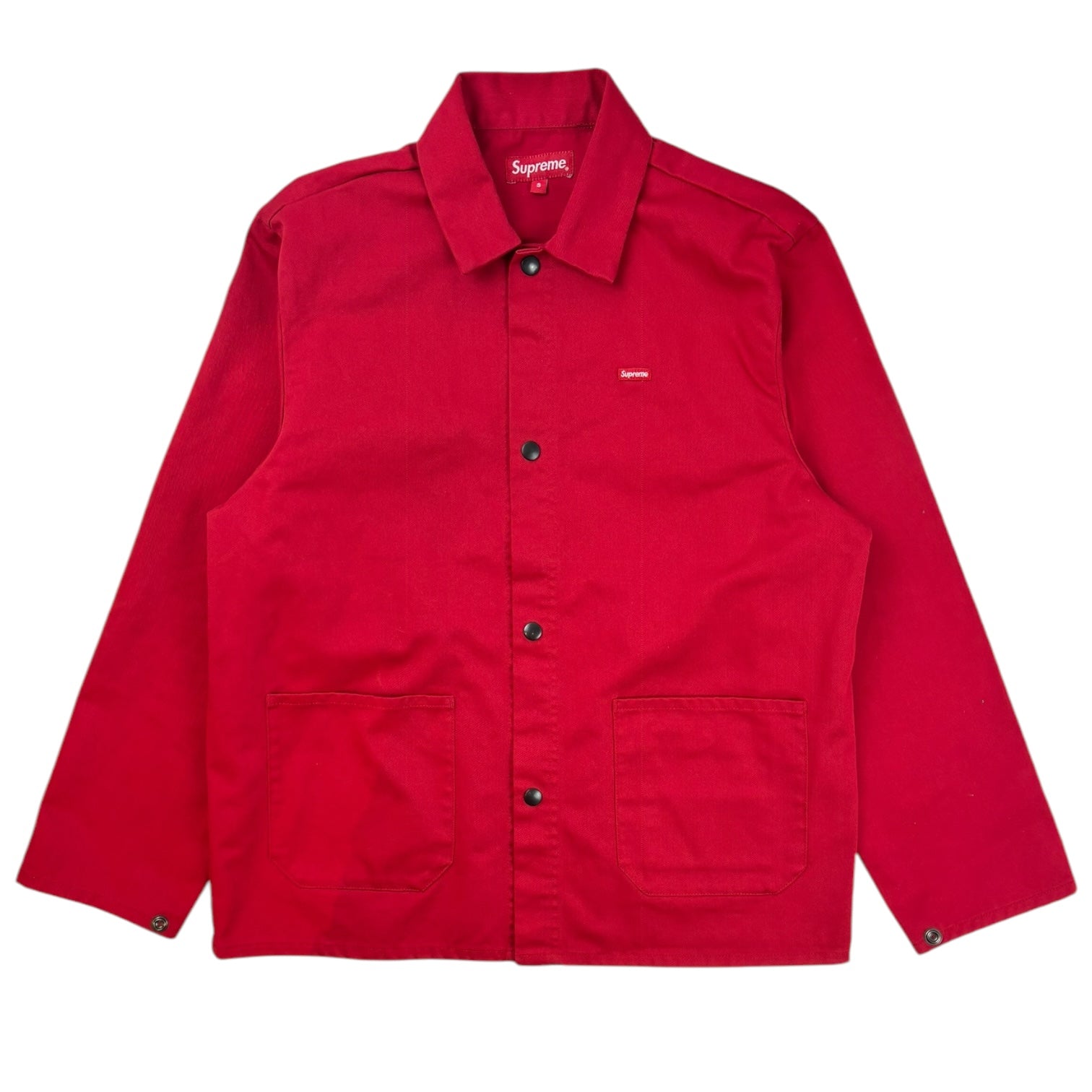 Supreme Shop Jacket Red