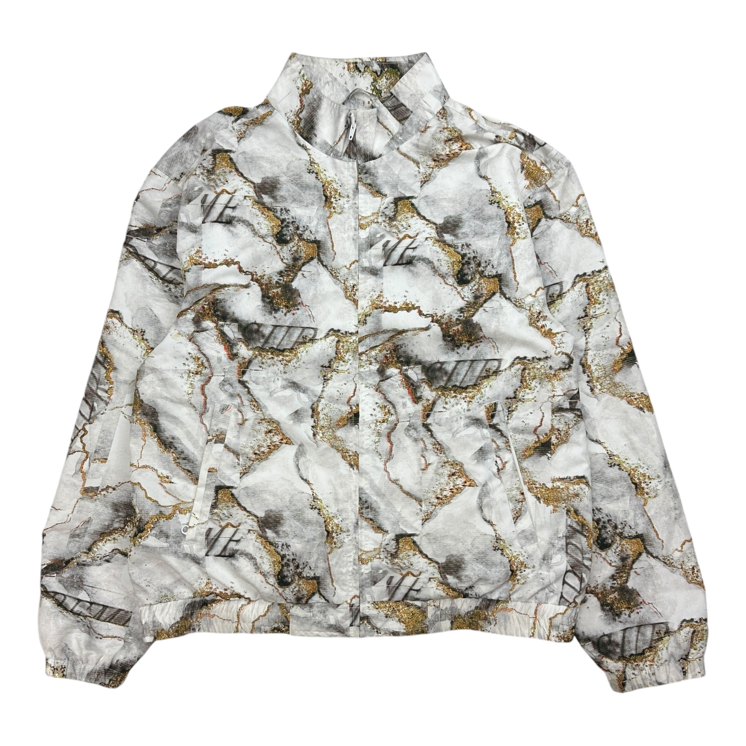 FW20 Supreme Marble Track Jacket White