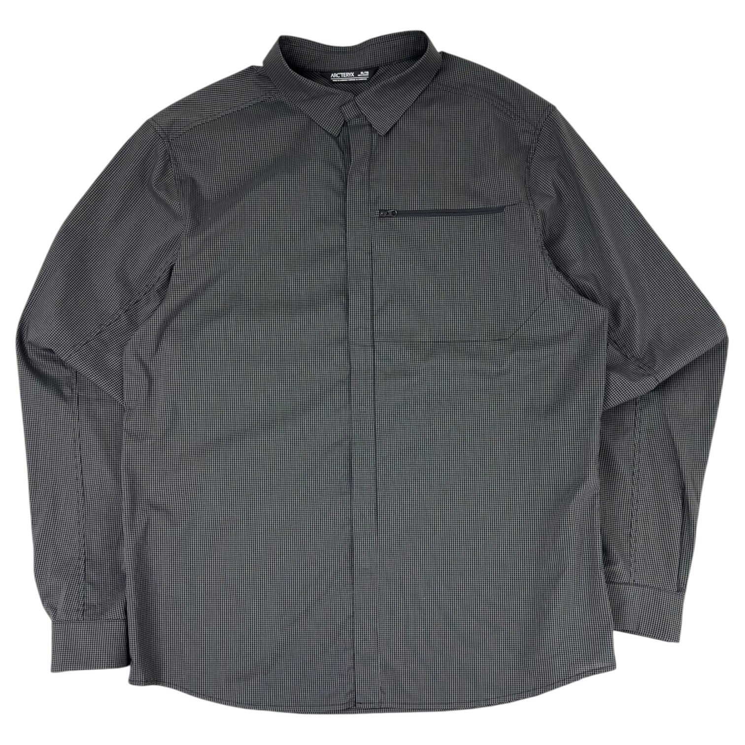 Arc’teryx Kaslo Long Sleeve Button Up Shirt Grey