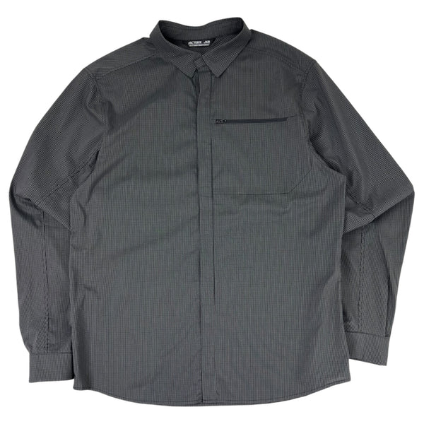 Arc’teryx Kaslo Long Sleeve Button Up Shirt Grey