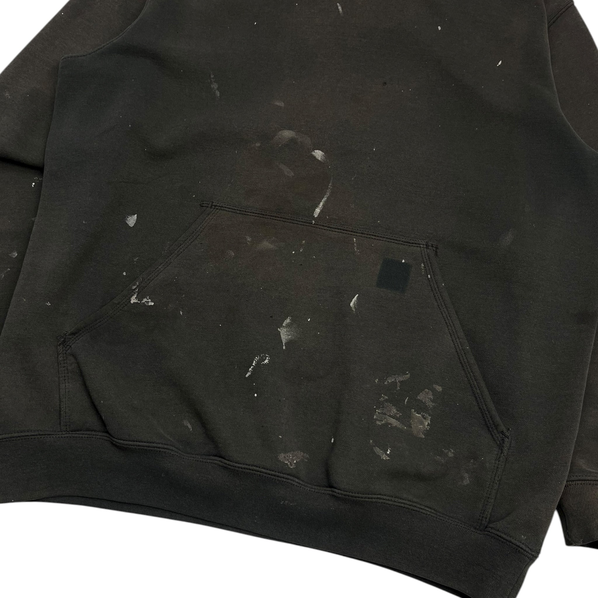 Vintage Carhartt Hooded Sweatshirt Brown