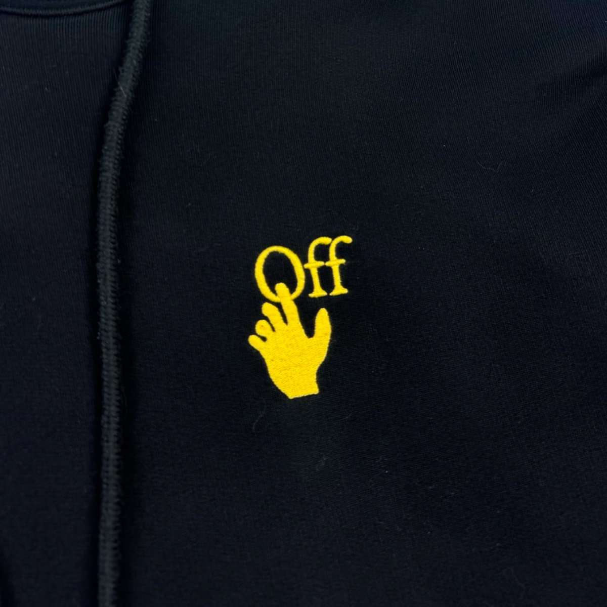 Off-White Worldwide Over Hoodie Black