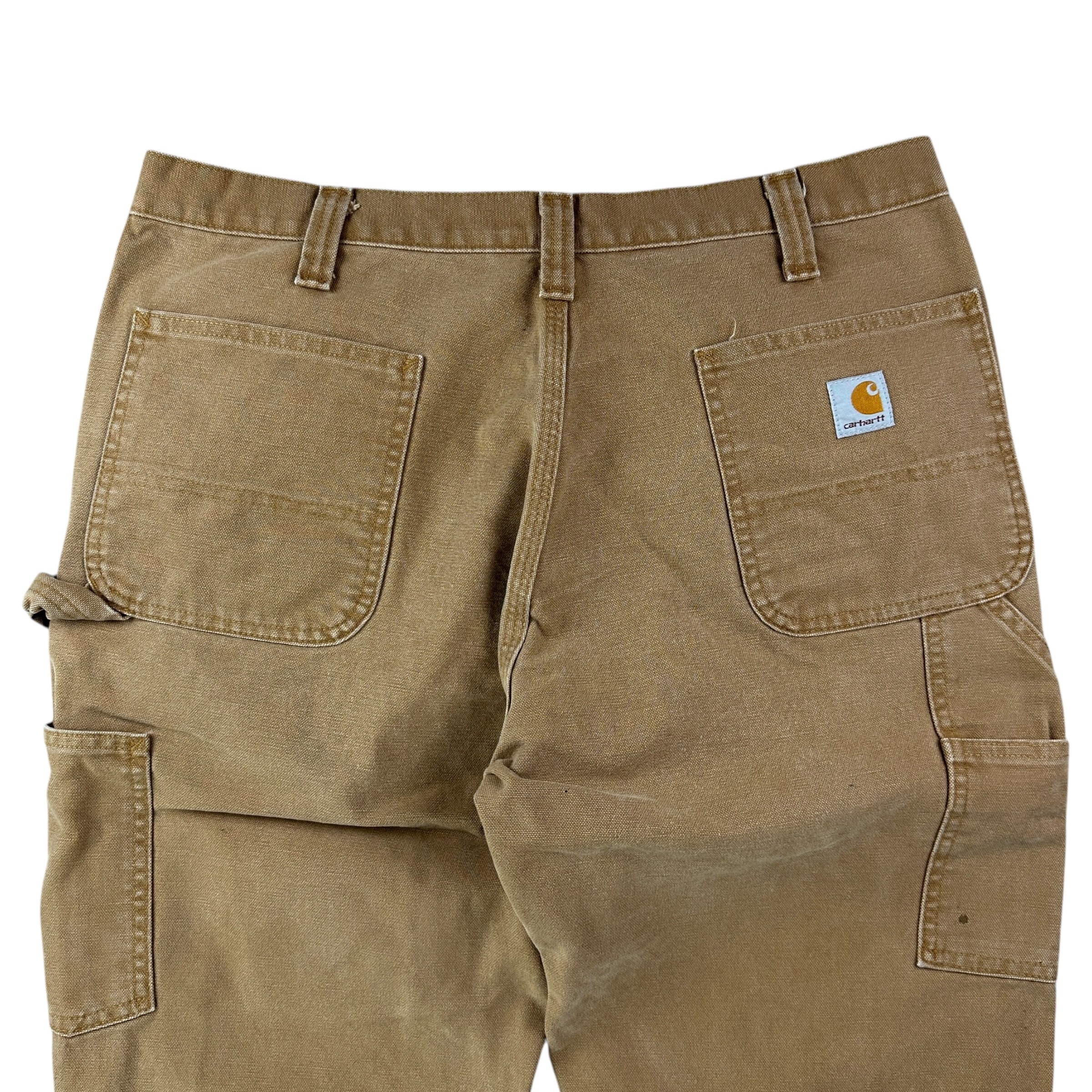 Vintage Carhartt Double Knees Pants Tan