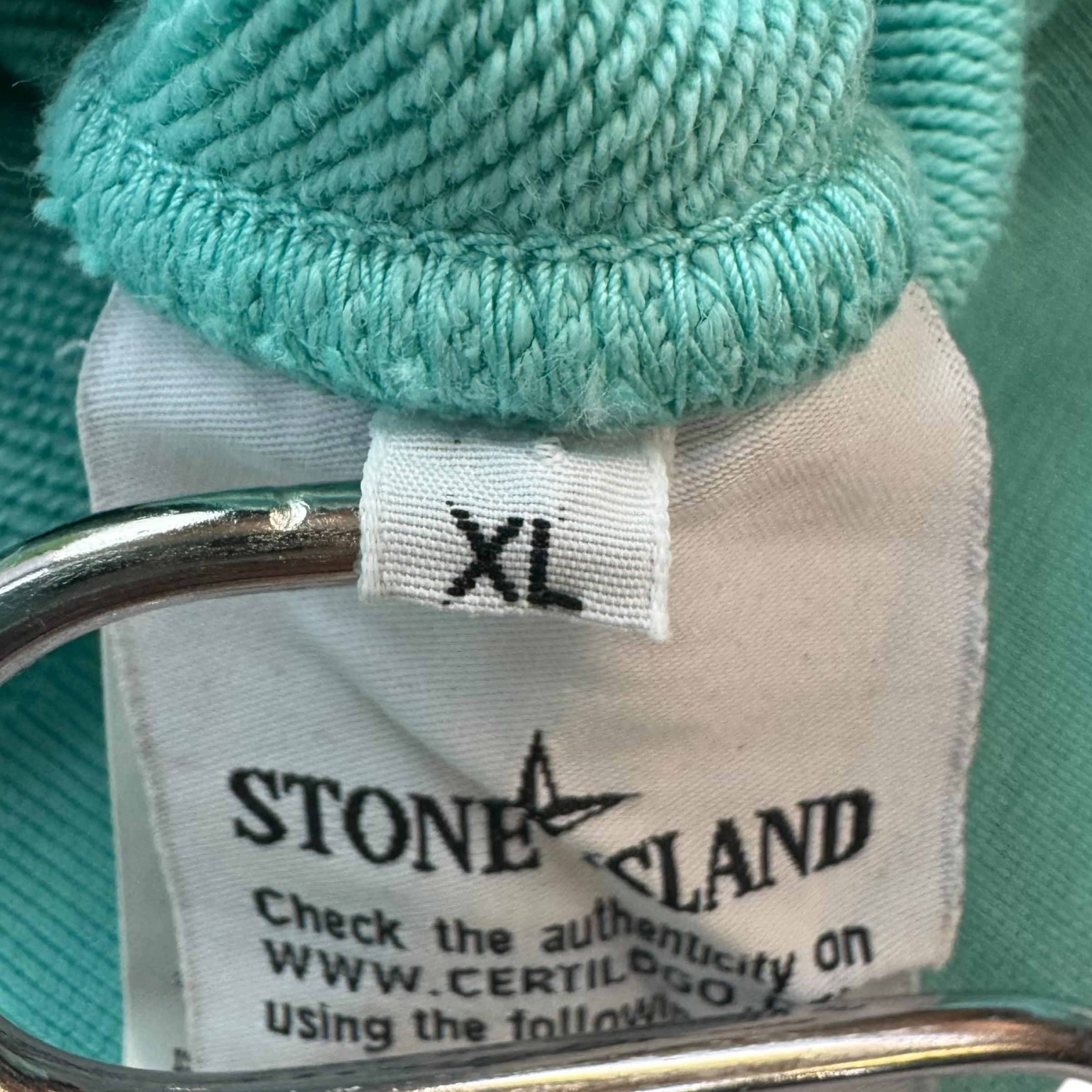 Stone Island Shadow Projects Hoodie Aqua