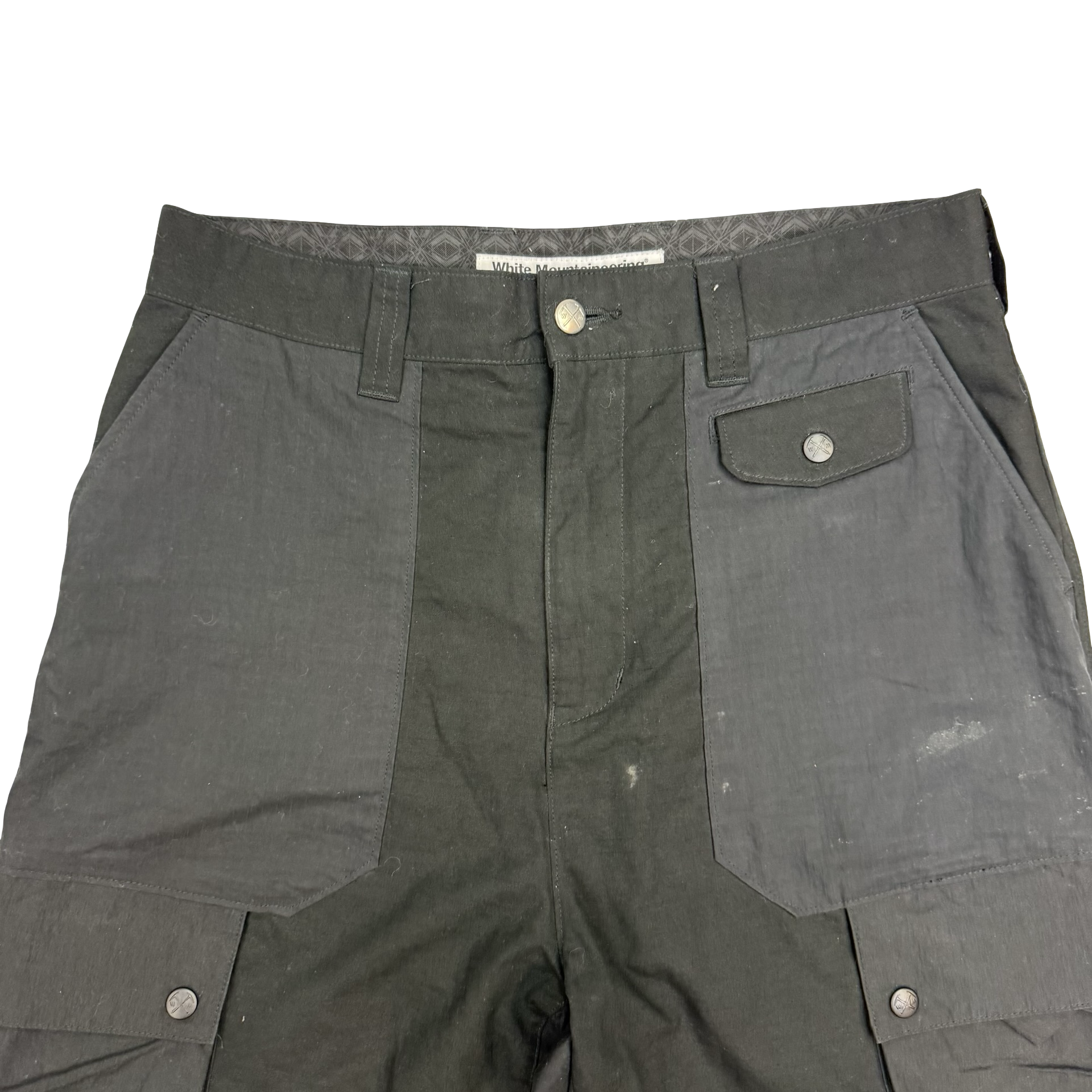 White Mountaineering Multi Pocket Pants Black