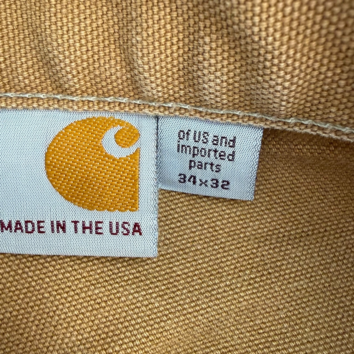 Vintage Carhartt Double Knee Pants Tan