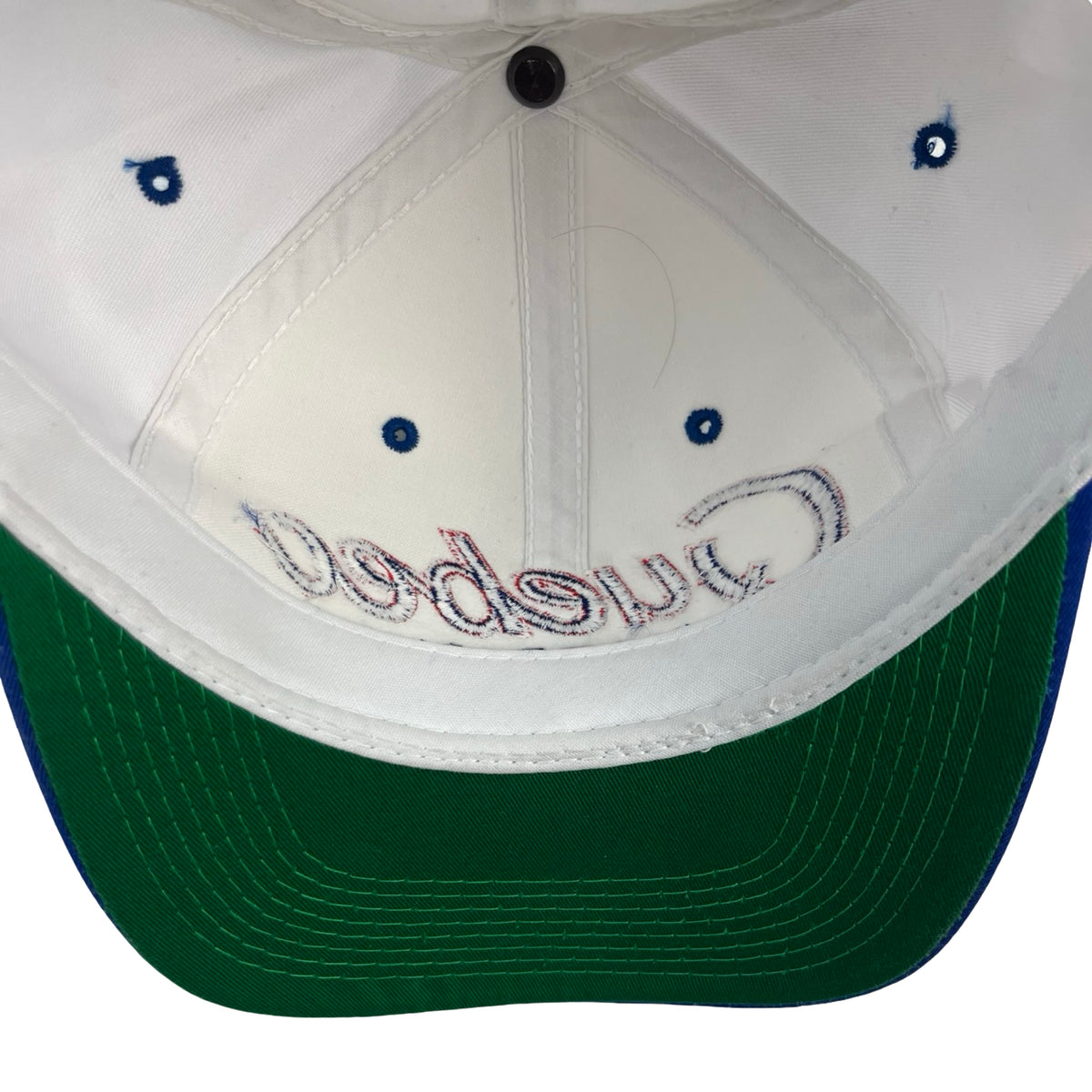 Vintage Quebec Nordiques Double Line Script Hat by Sports Specialties