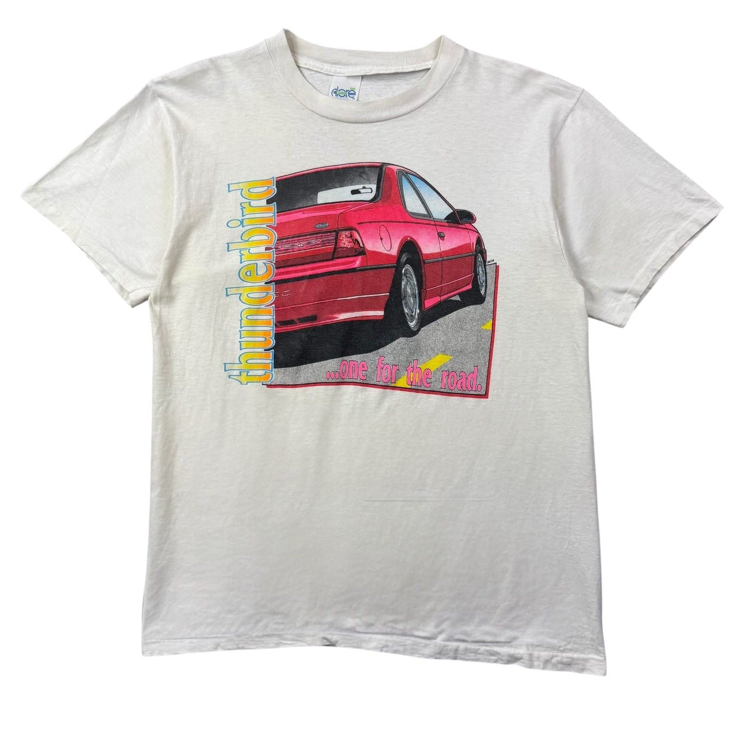 Vintage Ford Thunderbird Tee White