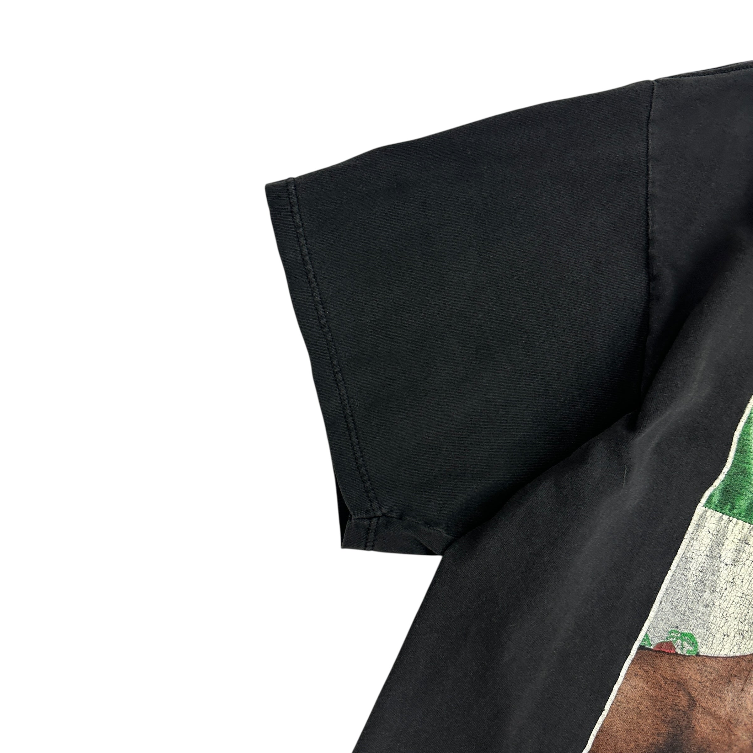 1996 Cesars Palace Ultimate Glory Chavez VS De La Hoya Tee Black