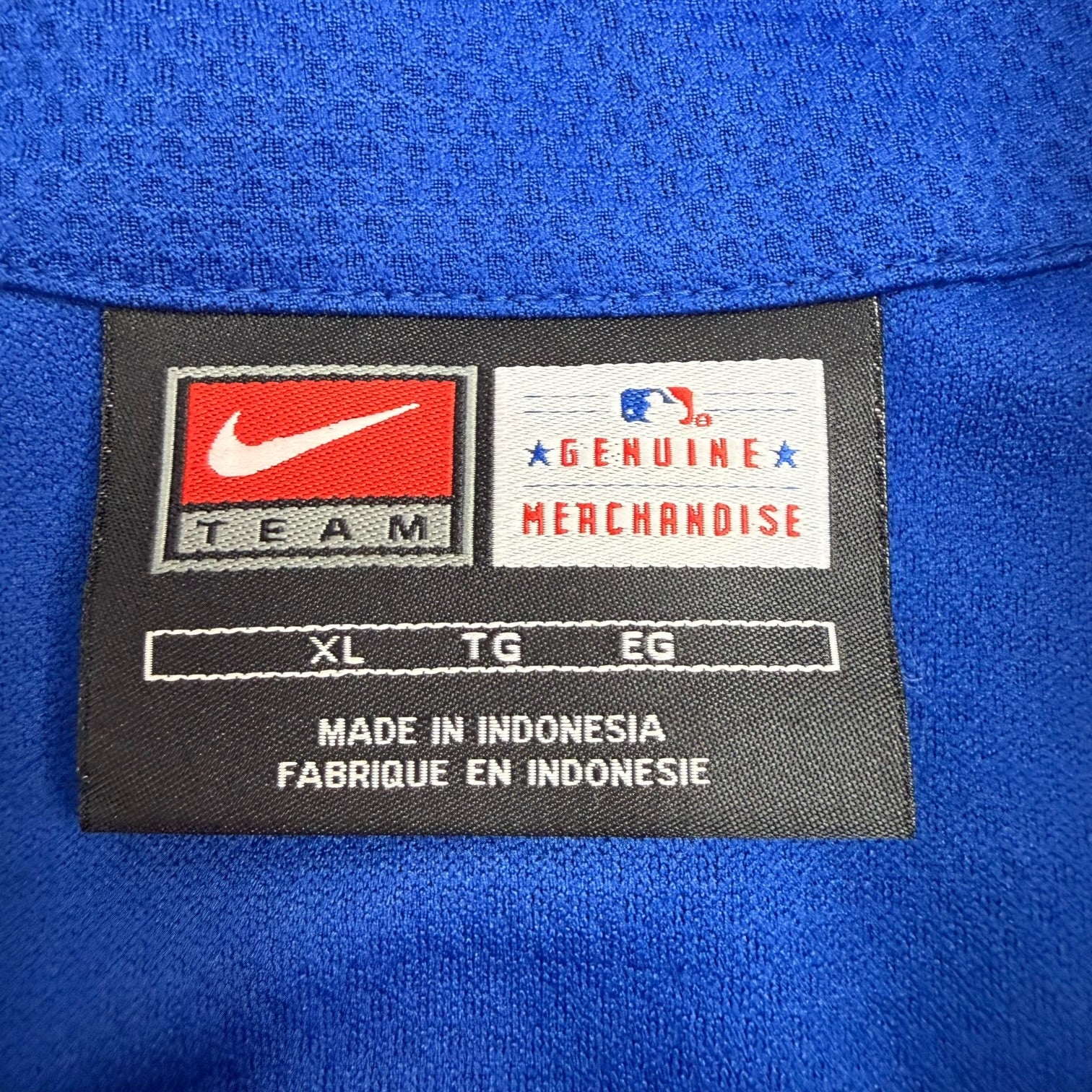 Vintage Nike Los Angeles Dodgers Jersey Blue