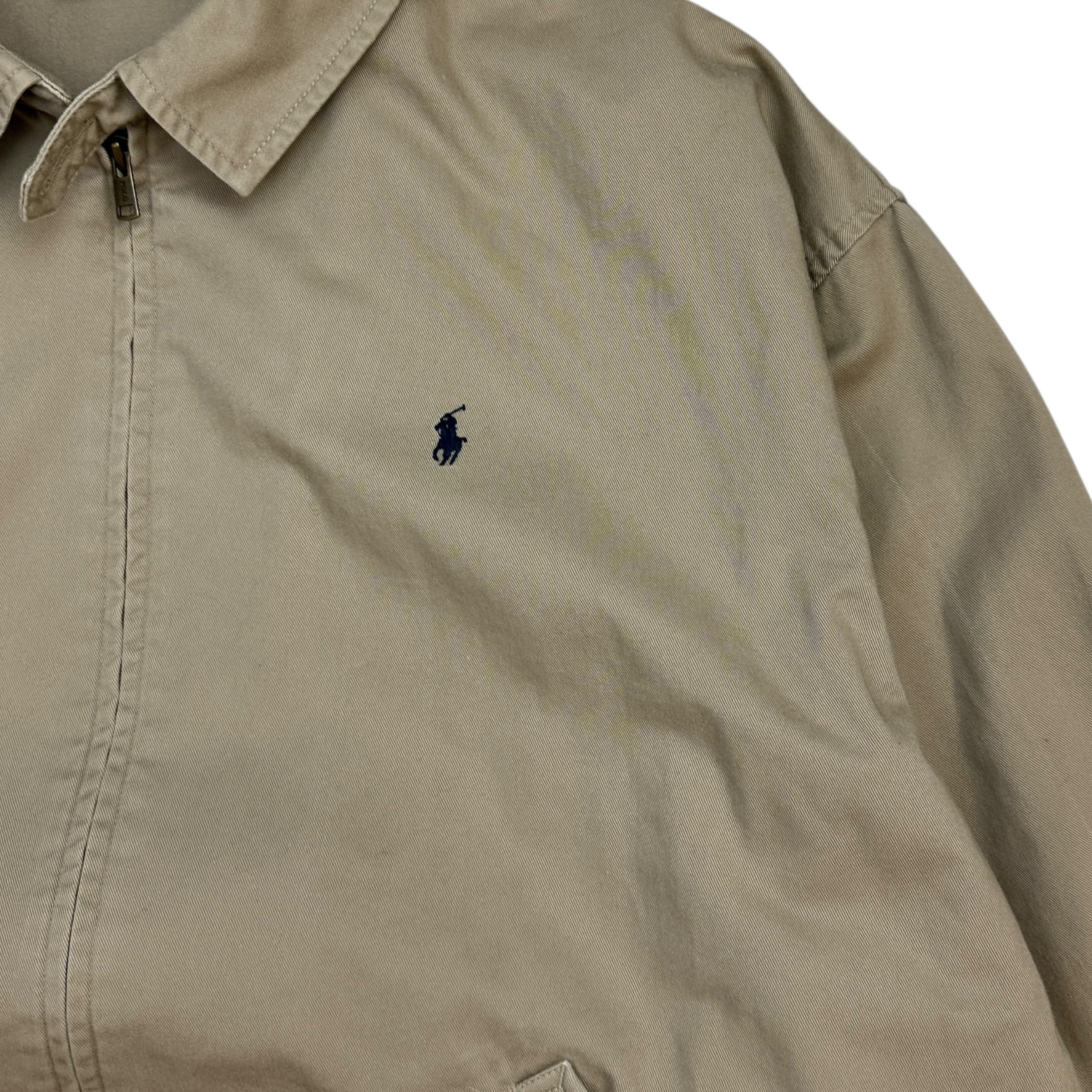 Vintage Polo Ralph Lauren Harrington Jacket Tan