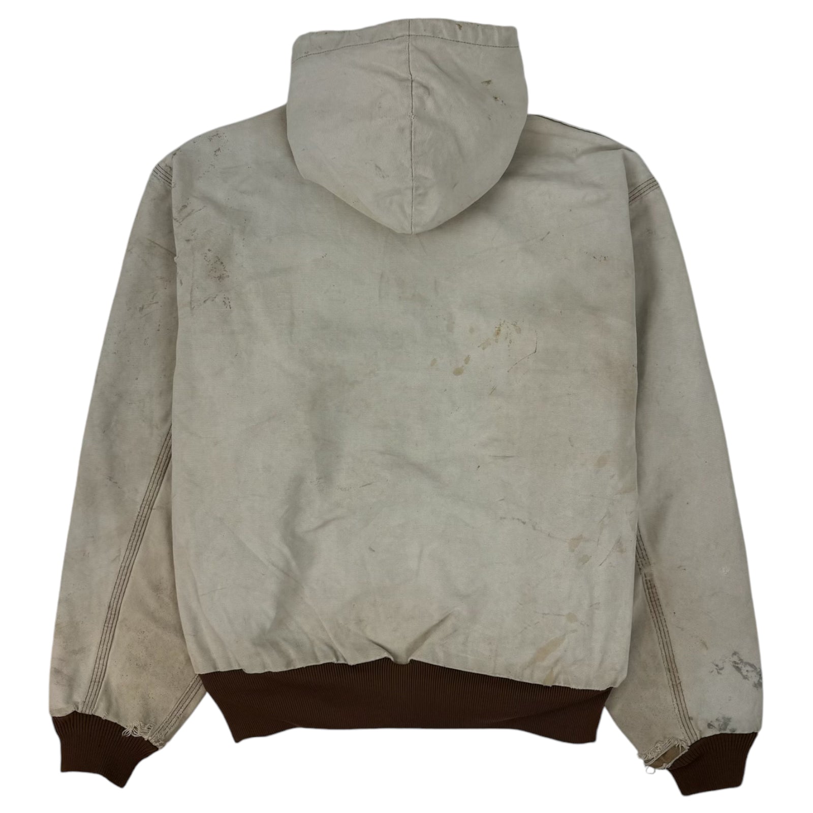 Vintage Carhartt Hooded Jacket Tan