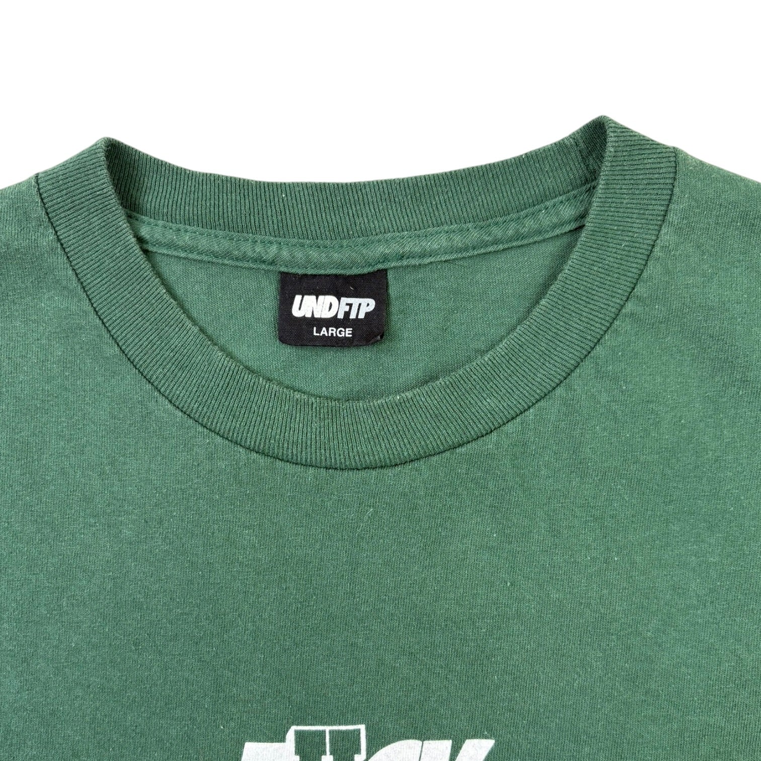 Undefeated x FTP “F*CK” Tee Green