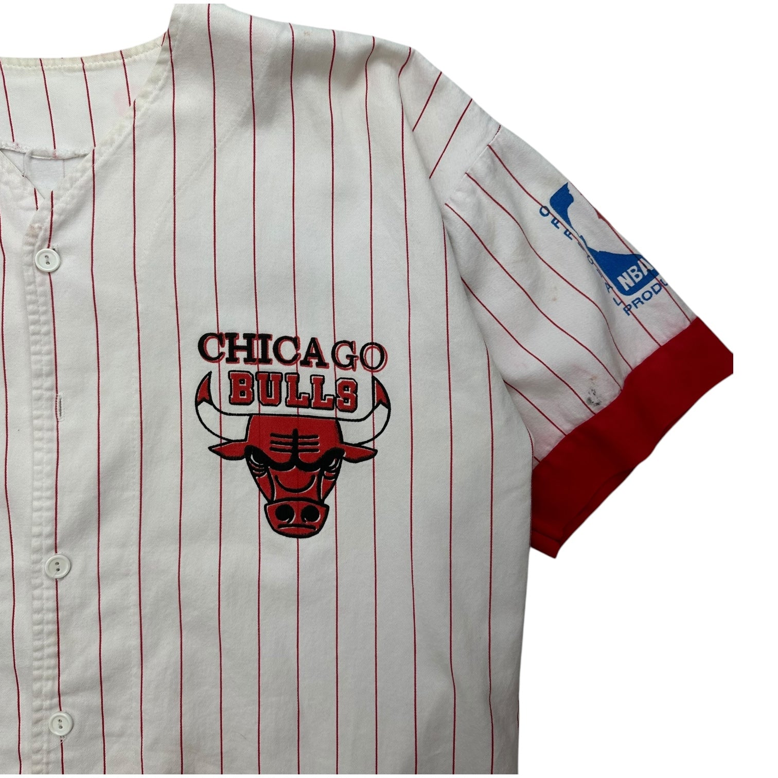 Vintage Chicago Bulls Baseball Jersey