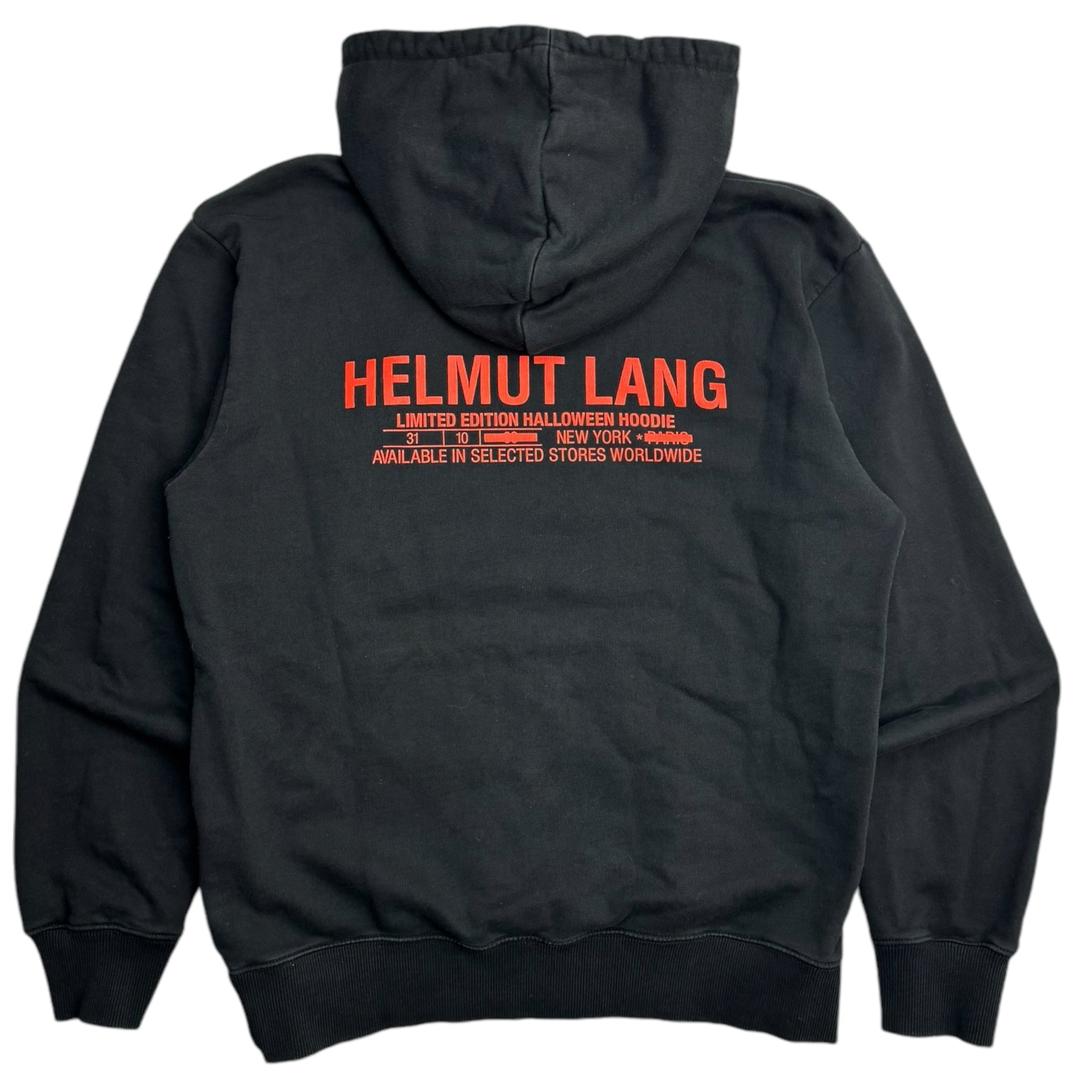 Helmut Lang Limited Edition Halloween Hoodie