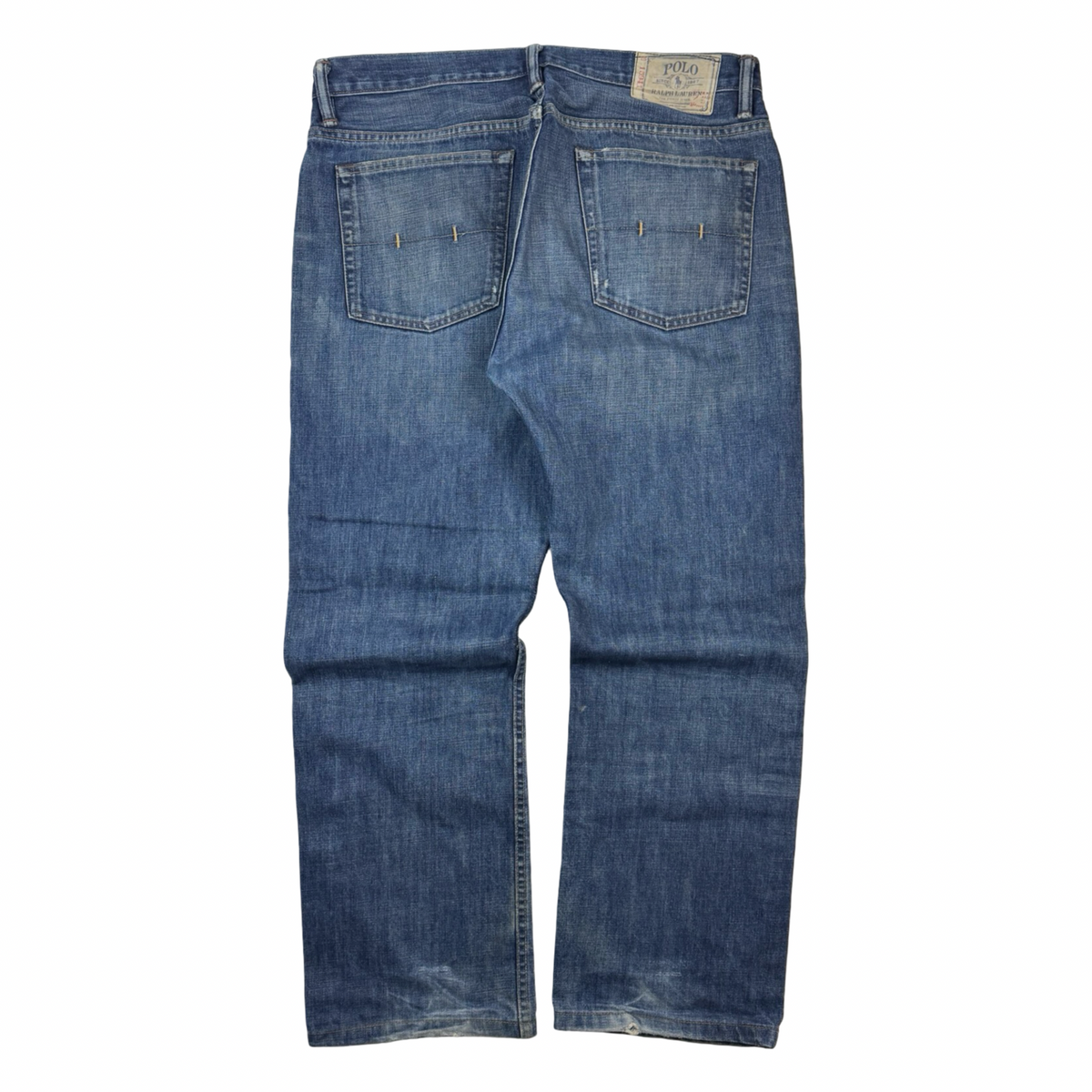 Vintage Polo Ralph Lauren Denim Bottoms Blue Wash