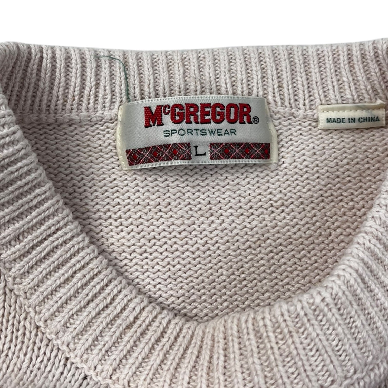 Vintage McGregor Chief Head Knitted Sweater