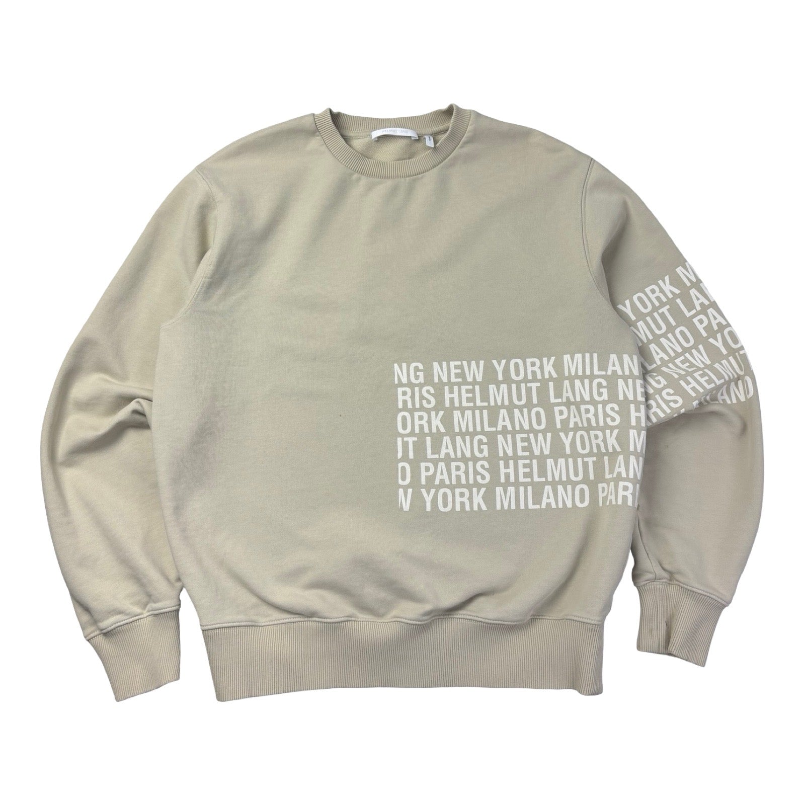 Helmut Lang Crewneck Light Beige
