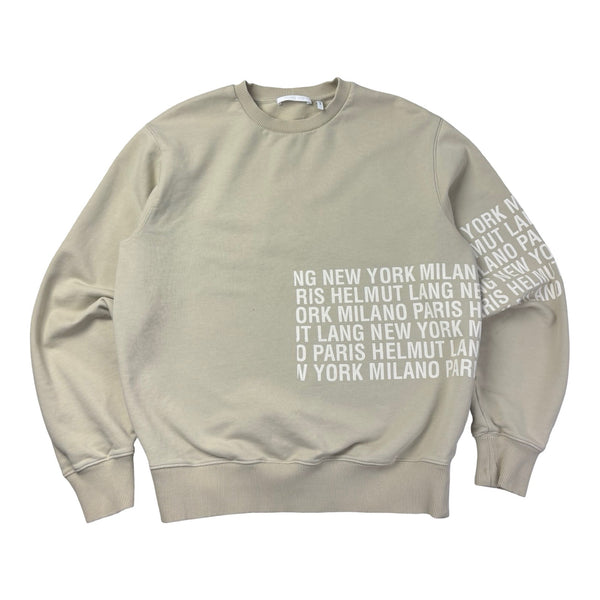 Helmut Lang Crewneck Light Beige