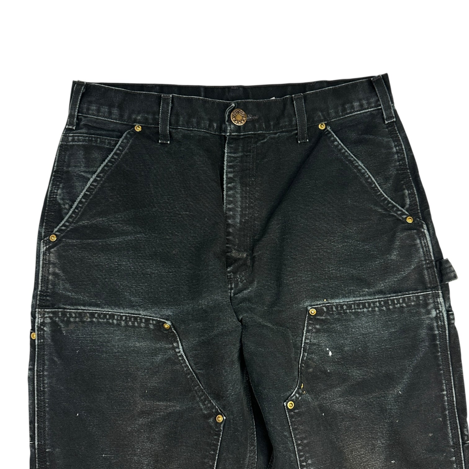 Vintage Carhartt Double Knee Cargos Black