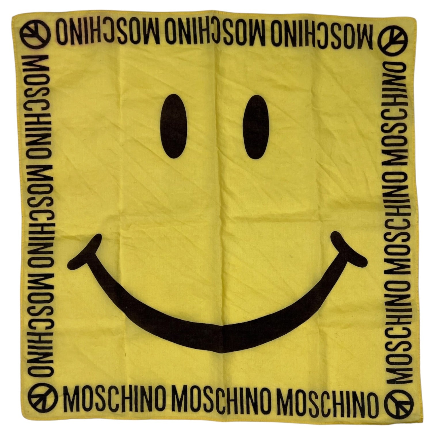 Moschino Scarf Yellow