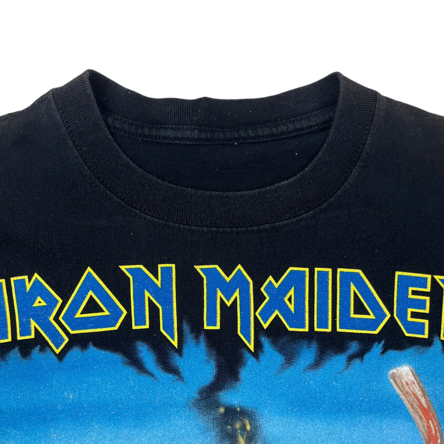 Vintage 2008 Iron Maiden “Somewhere Back In Time” Tour T-Shirt Black