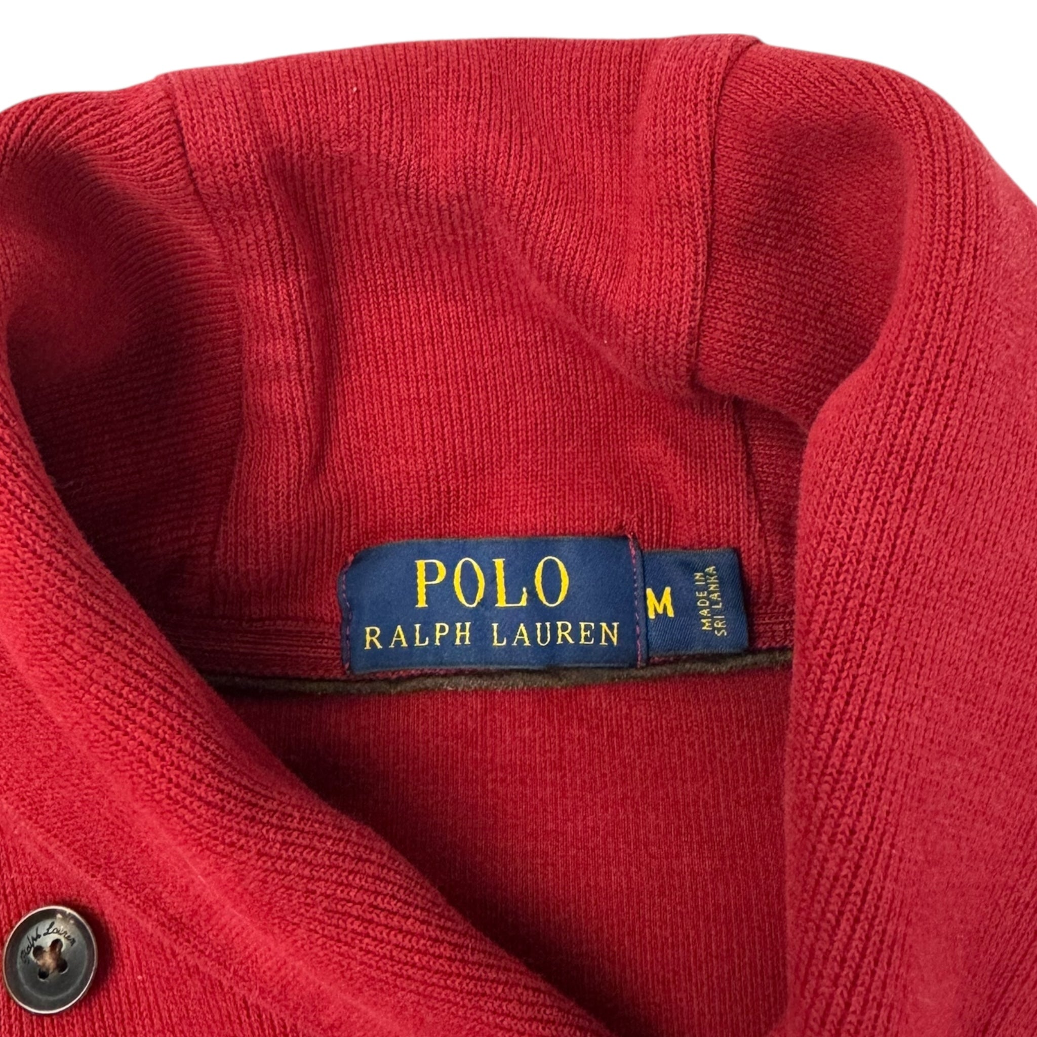 Vintage Polo Ralph Lauren Shawl Collar Sweater