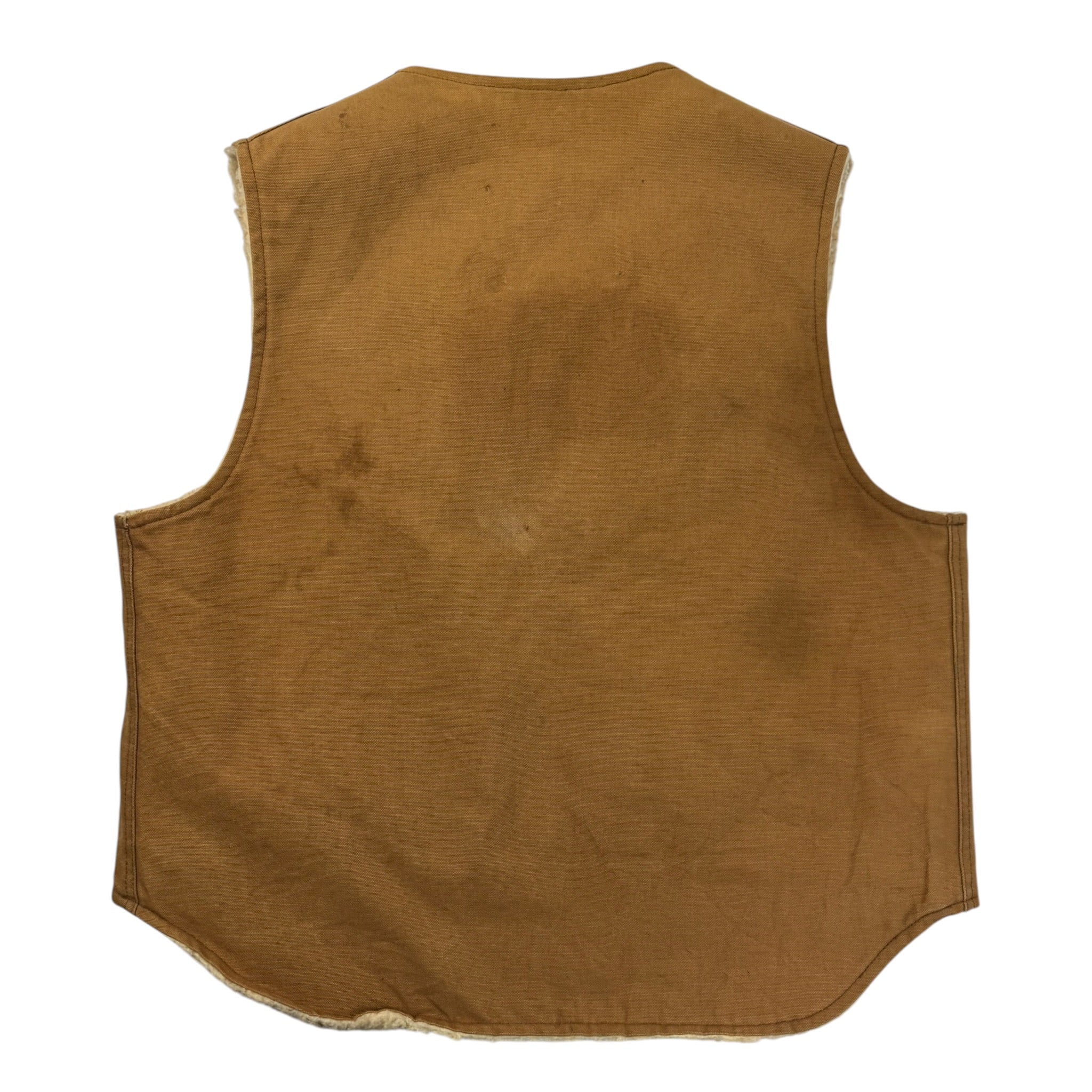 Vintage 80s Carhartt Sherpa Lined Vest