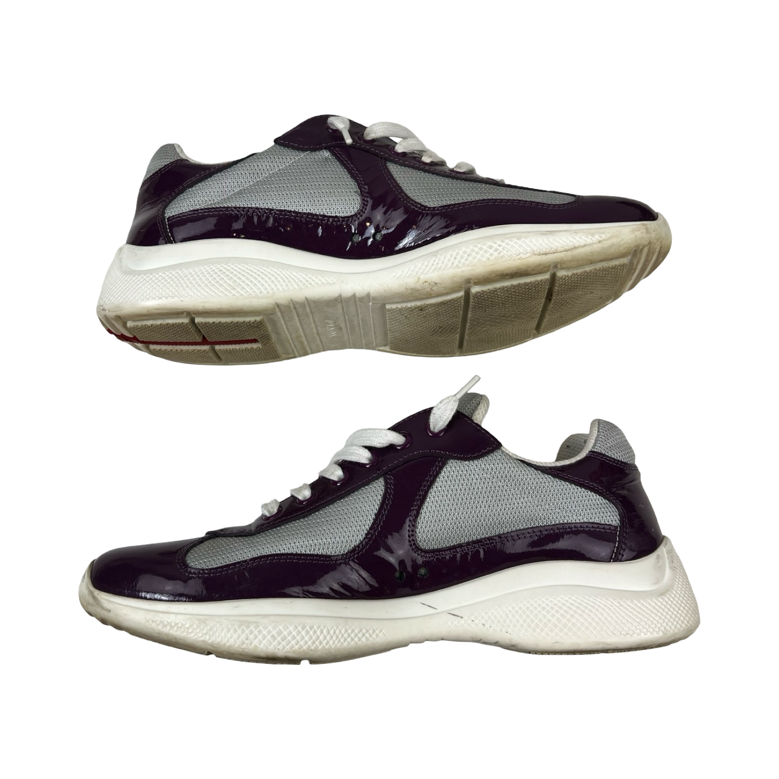 Prada America's Cup Biker Fabric Sneakers (Used)