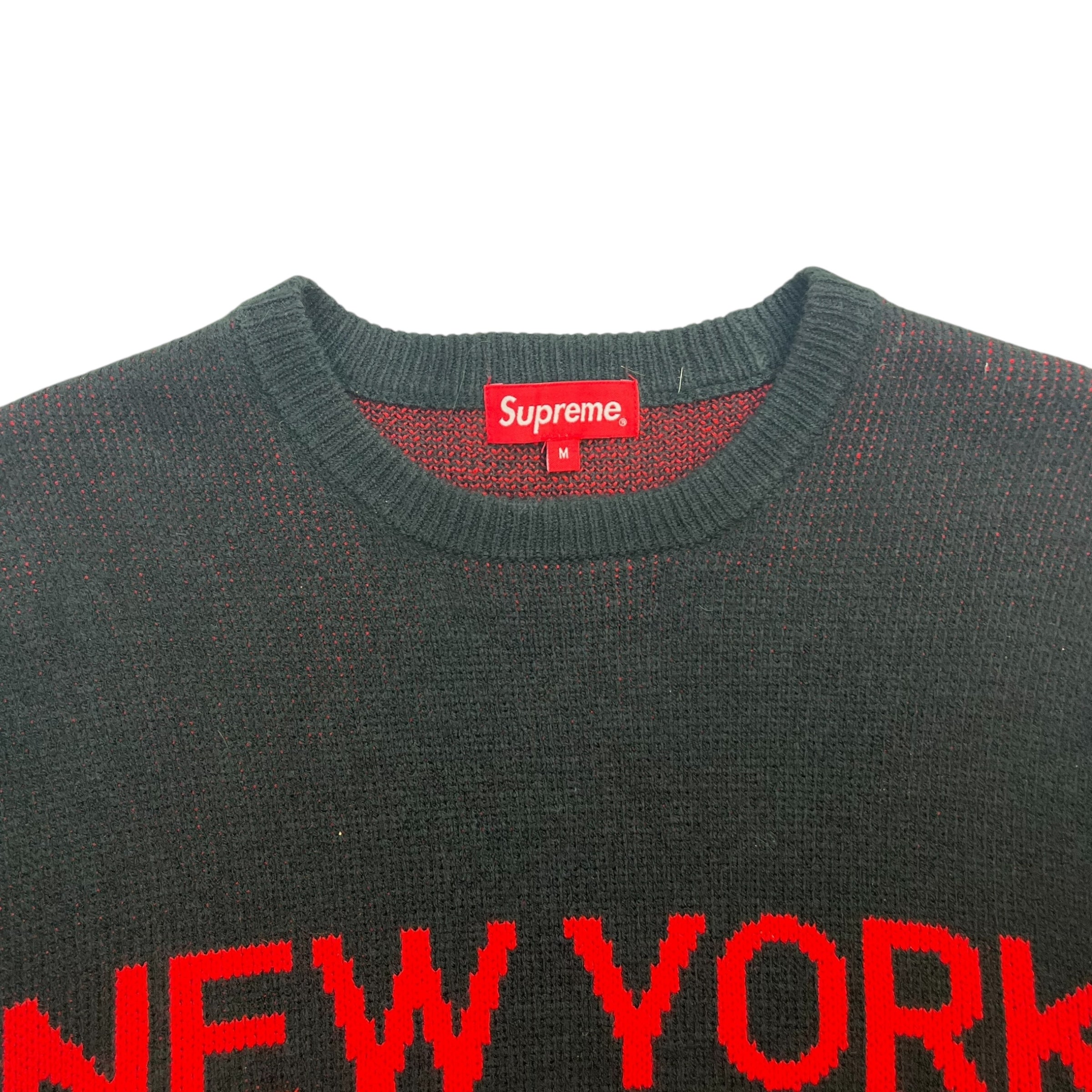 Supreme New York Sweater Black