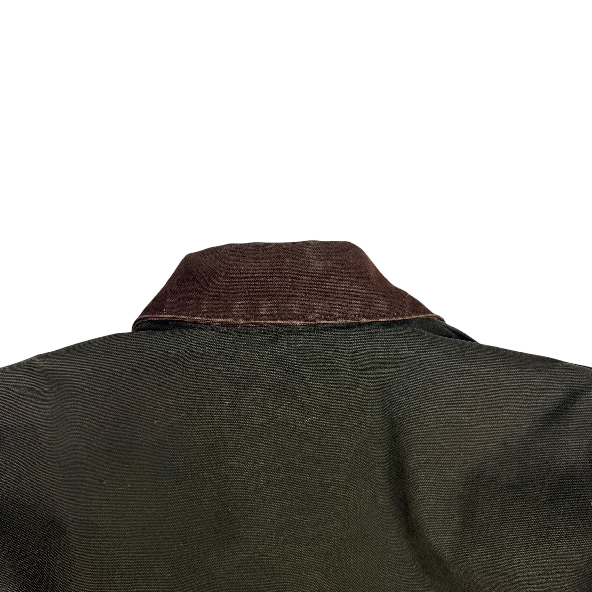 Vintage Carhartt Blanket Lined Detroit Jacket Green