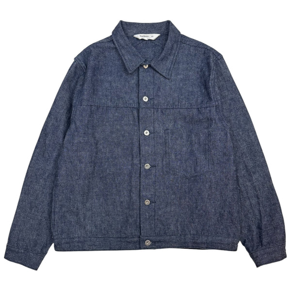 3Sixteen Dark Denim Type 1 Trucker Jacket