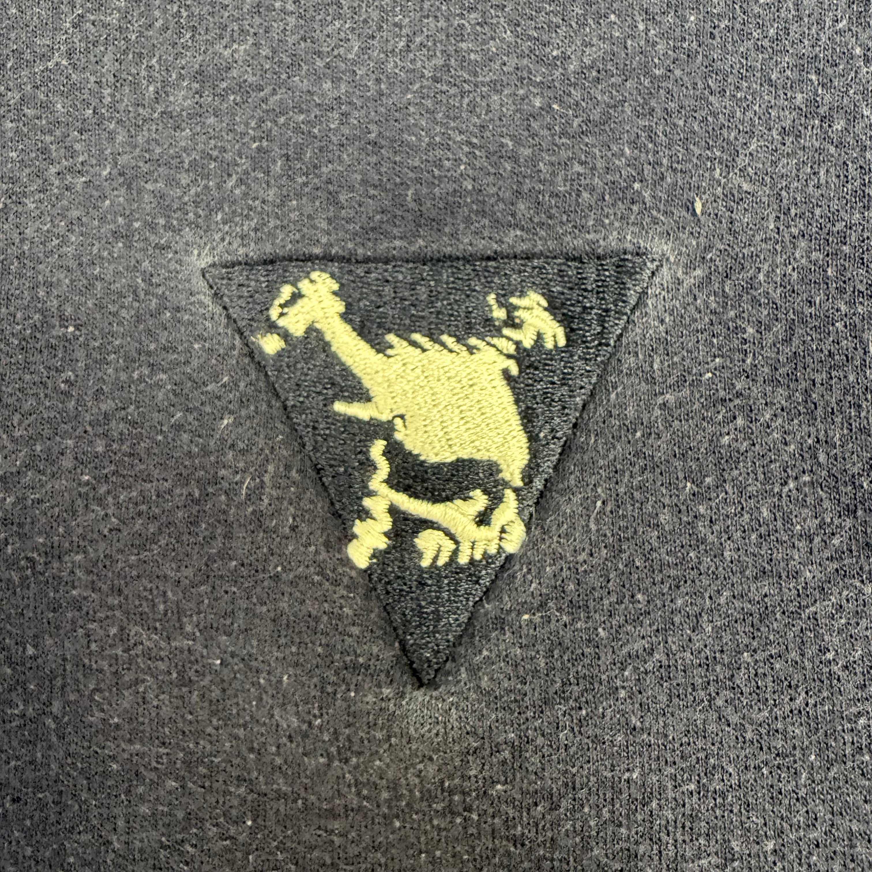 Vintage Oakley Software Sidezip Crewneck Navy