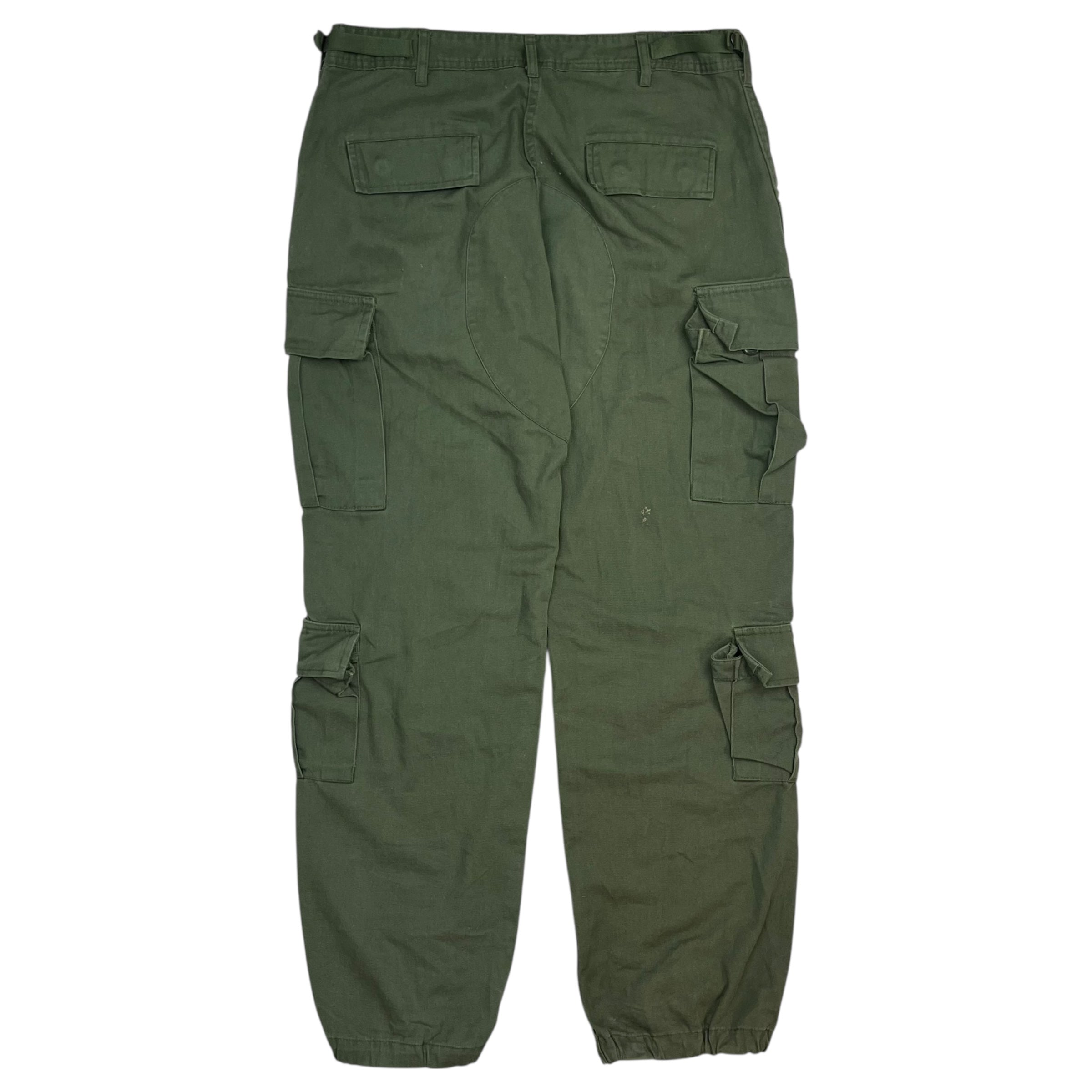 Vintage Cargo Pants Army Green