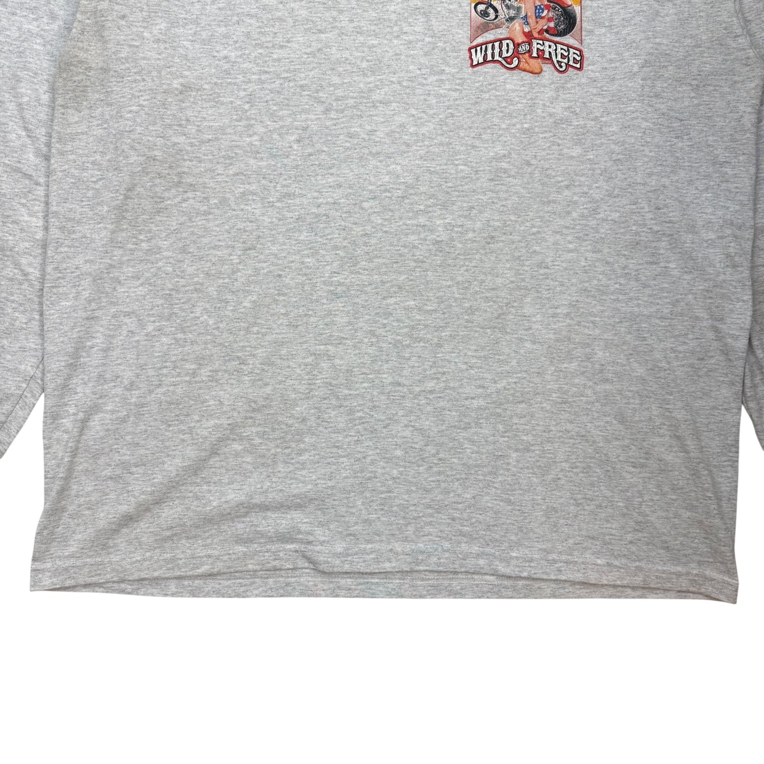 Vintage Myrtle Beach Bike Week L/S Tee Grey