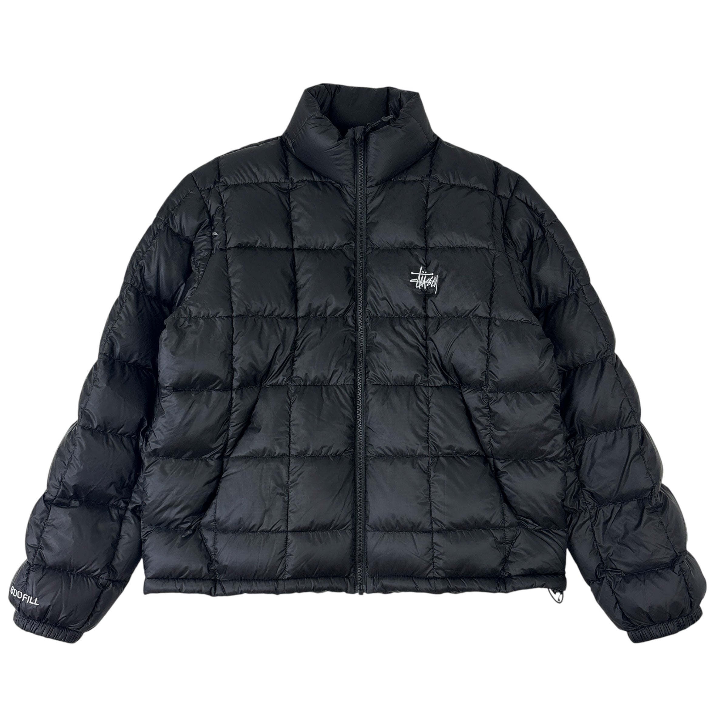 Stussy Midweight Puffer Jacket Black