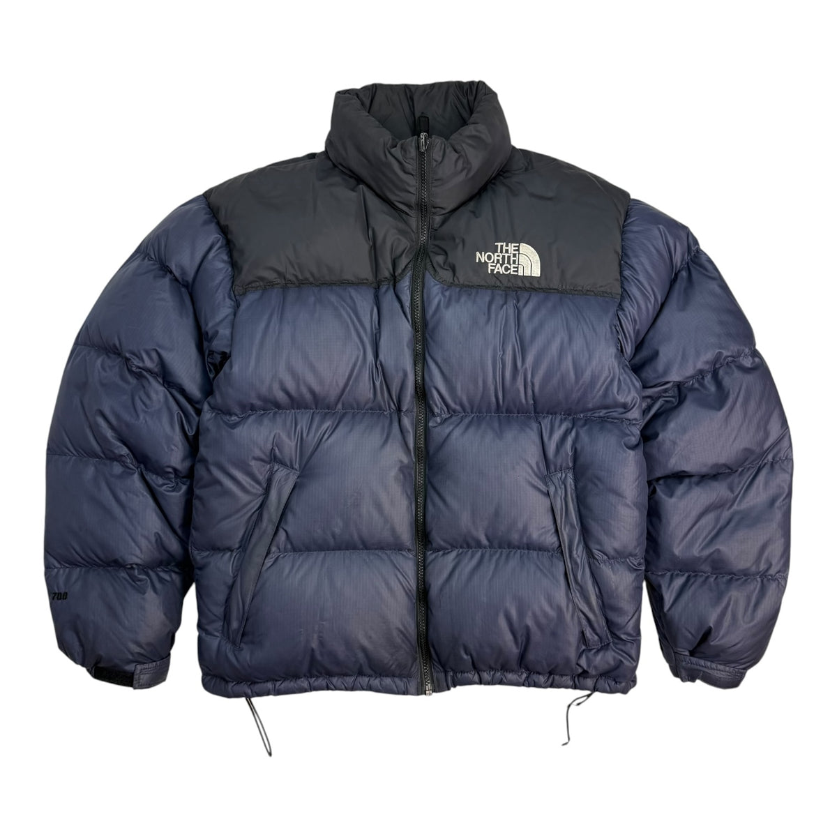 Vintage The North Face Nupste 700 Jacket Midnight Navy/Black