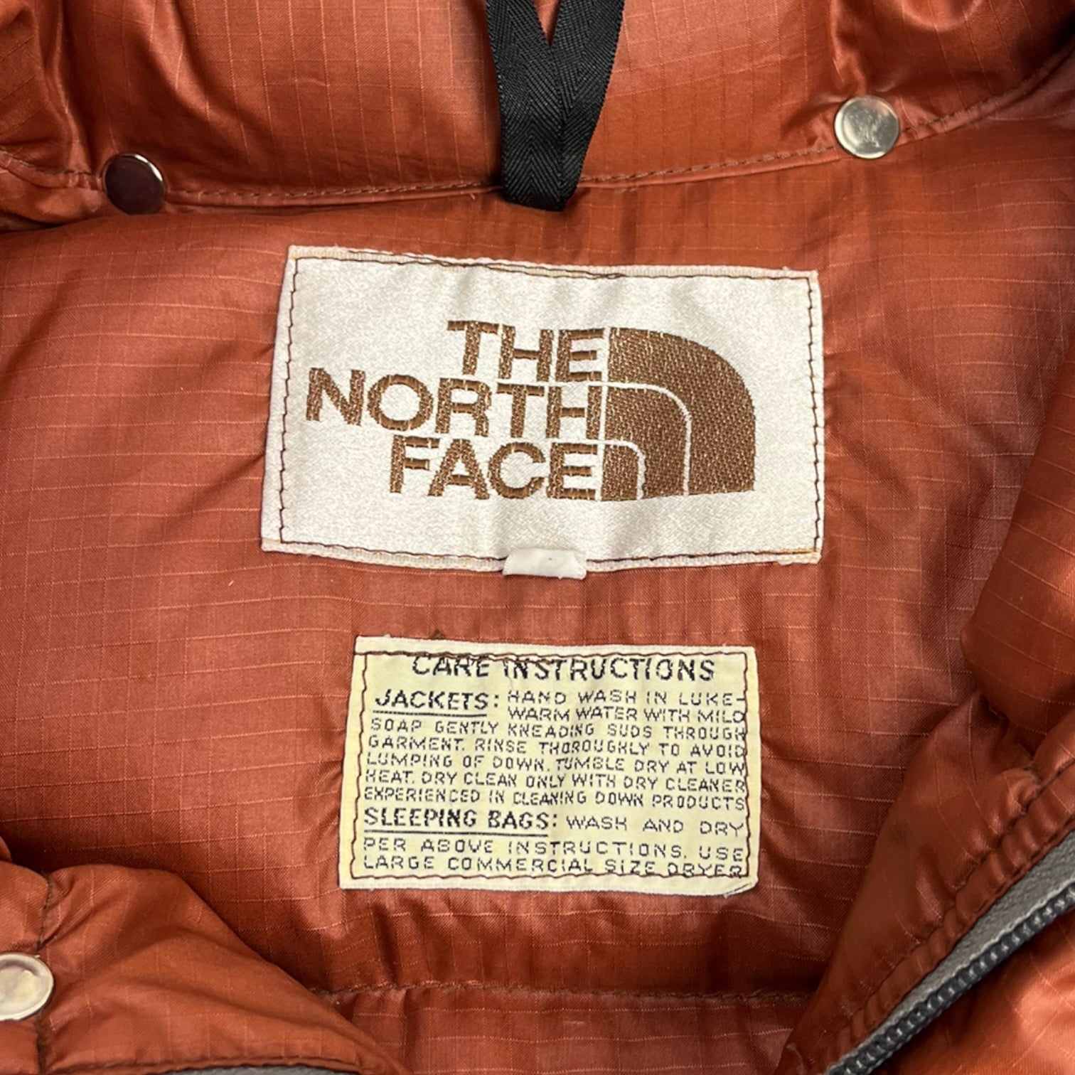 Vintage The North Face Down Puffer Jacket Chestnut