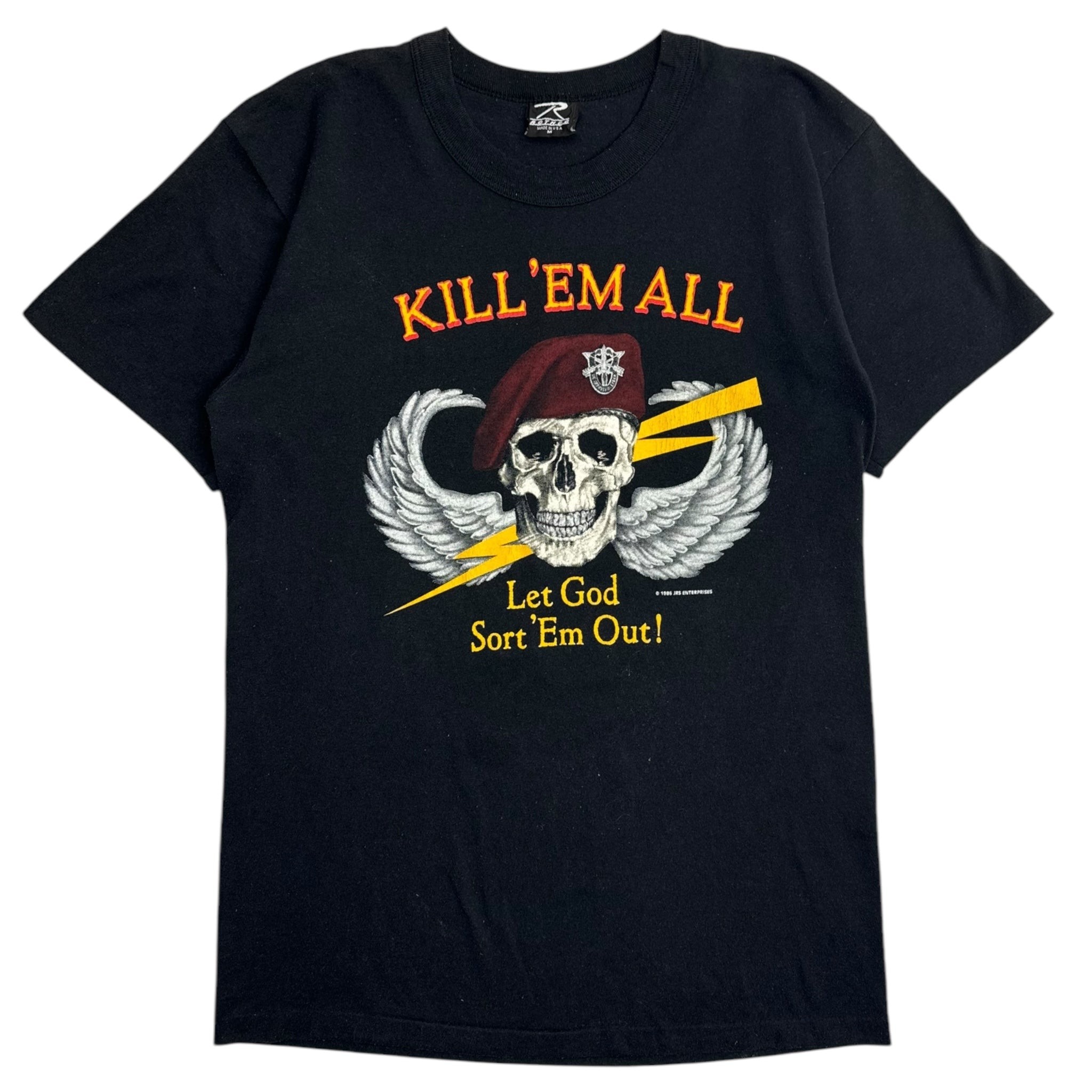 1986 Kill ‘Em All Let God Sort ‘Em Out! T-Shirt