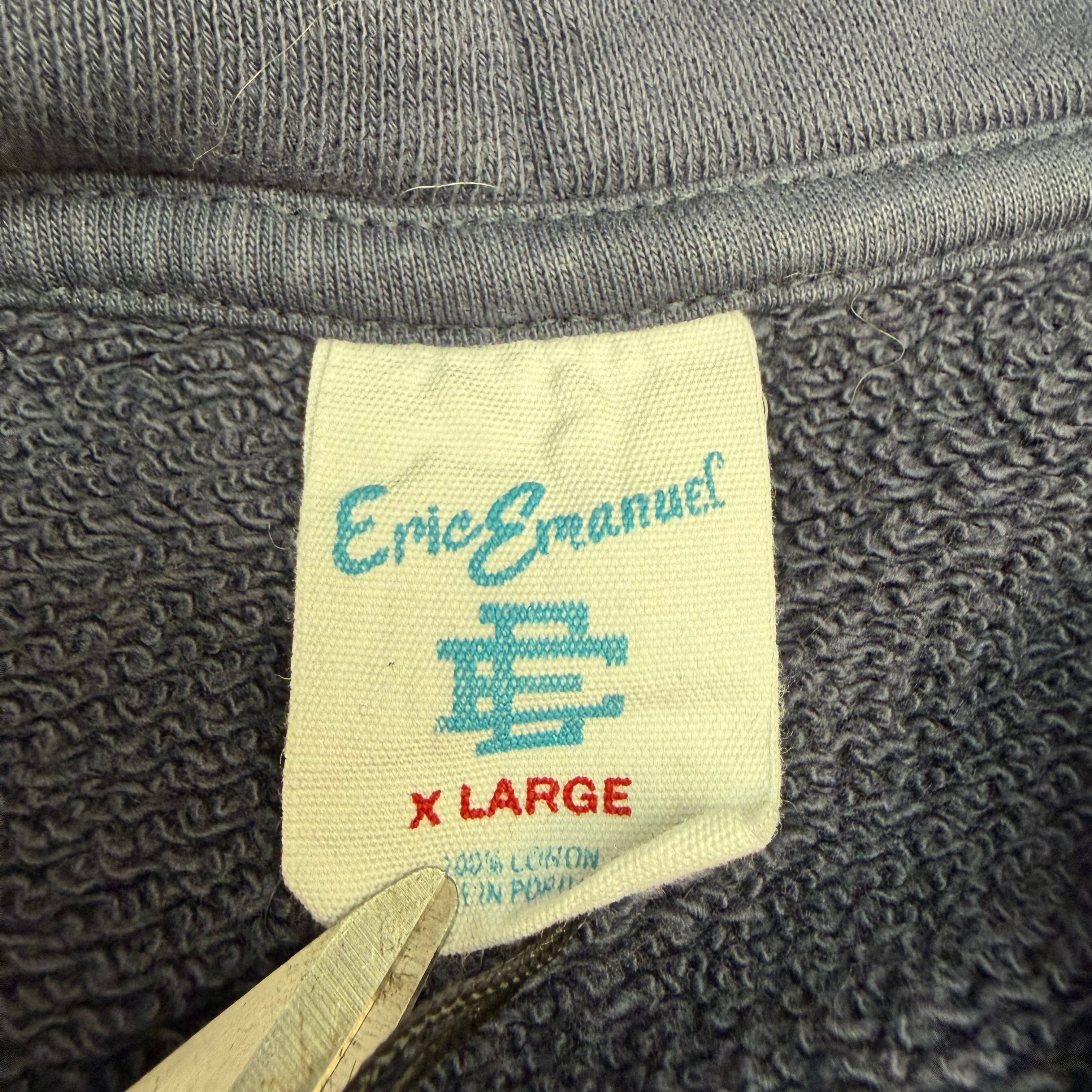 Eric Emmanuel Basic Core Hoodie Navy