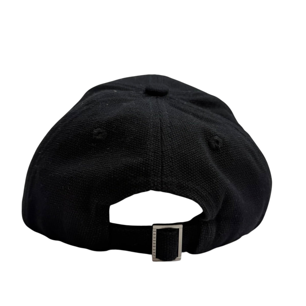Jacquemus Cotton Baseball Cap Black