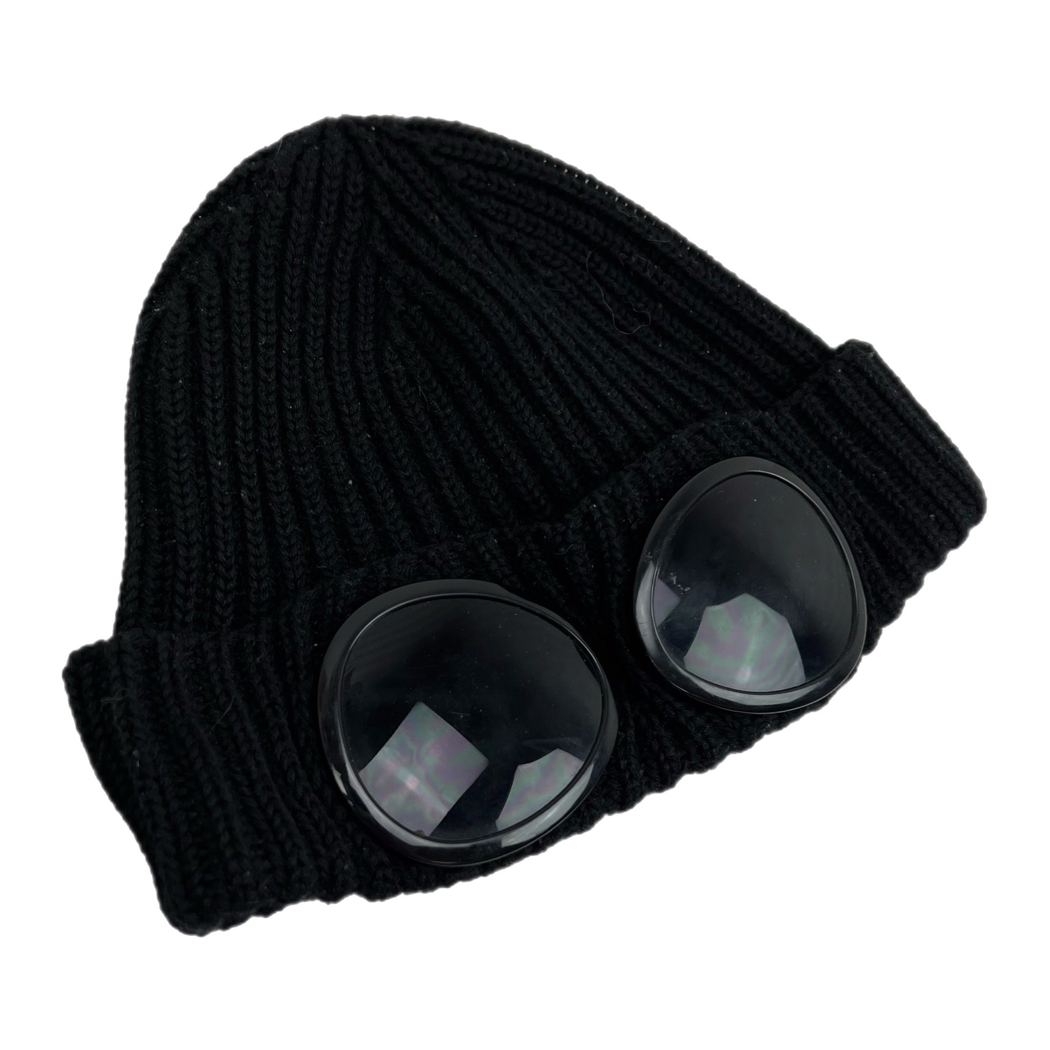 CP Company Goggle Beanie Black