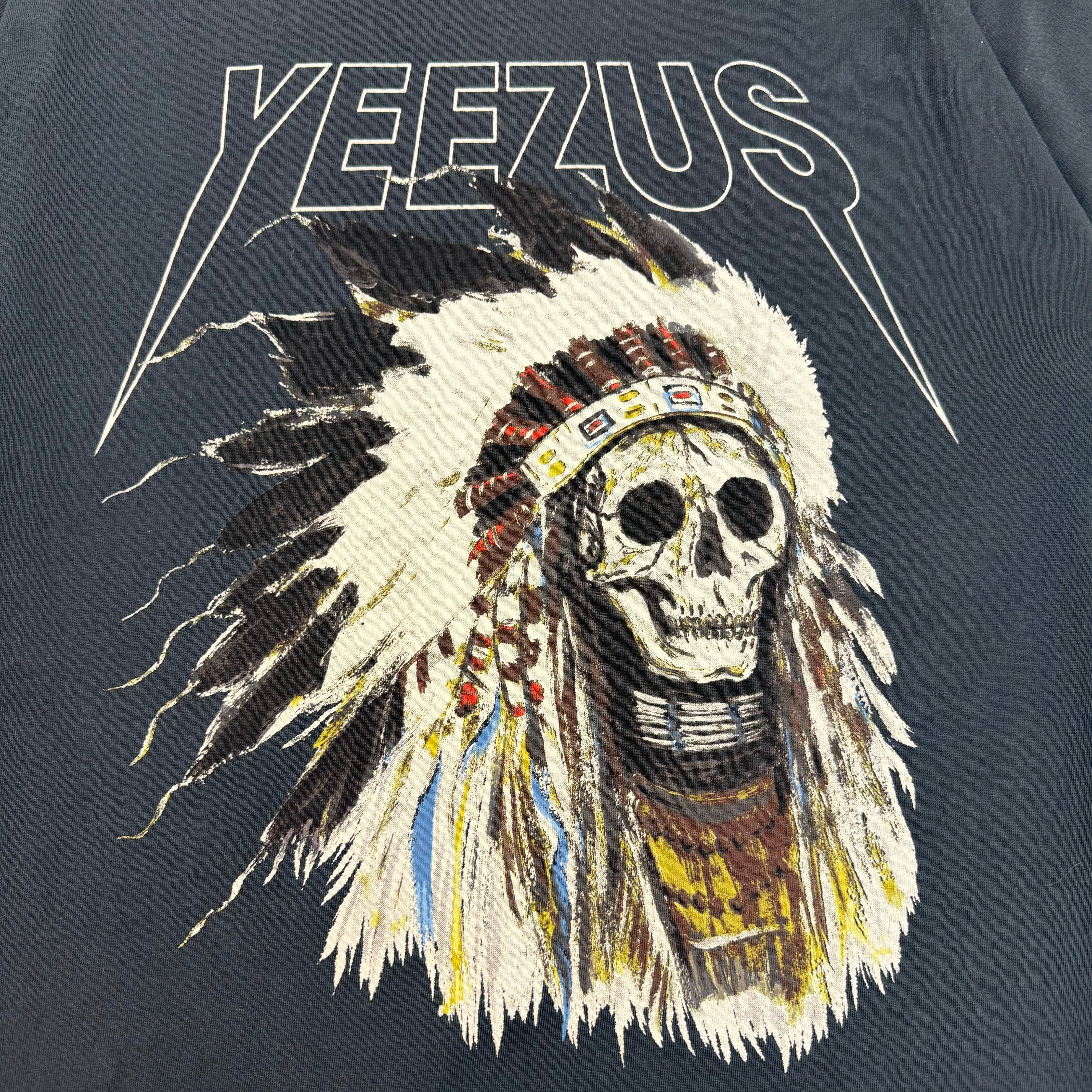 Kanye West Yeezus Chief Skull T-Shirt Black