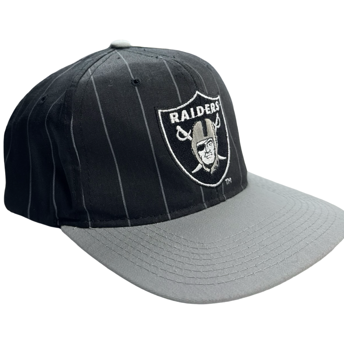 Vintage Starter Los Angeles Raiders Pinstripe Snapback NFL Hat